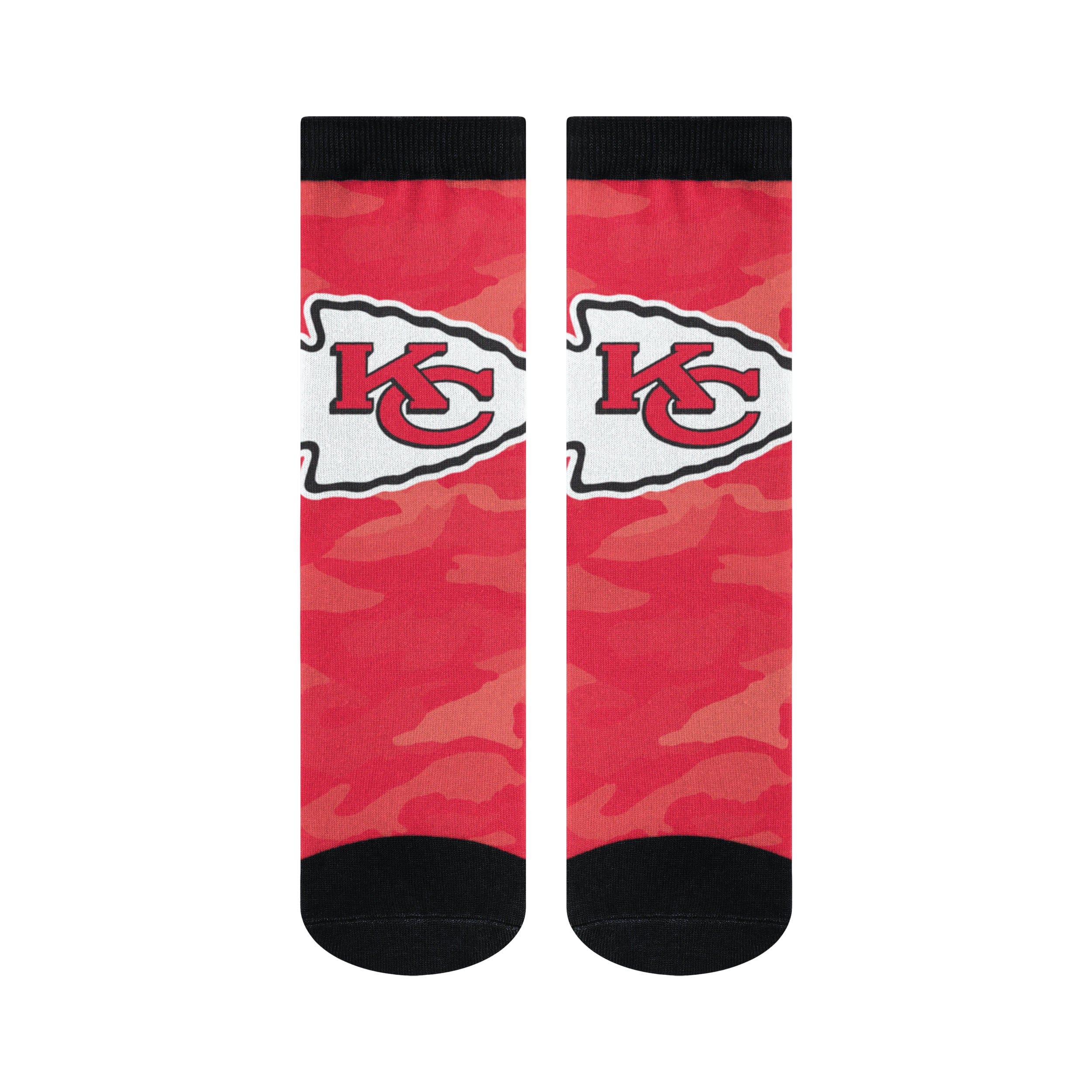 Kansas City Chiefs NFL Printed Camo Socks - Image 4