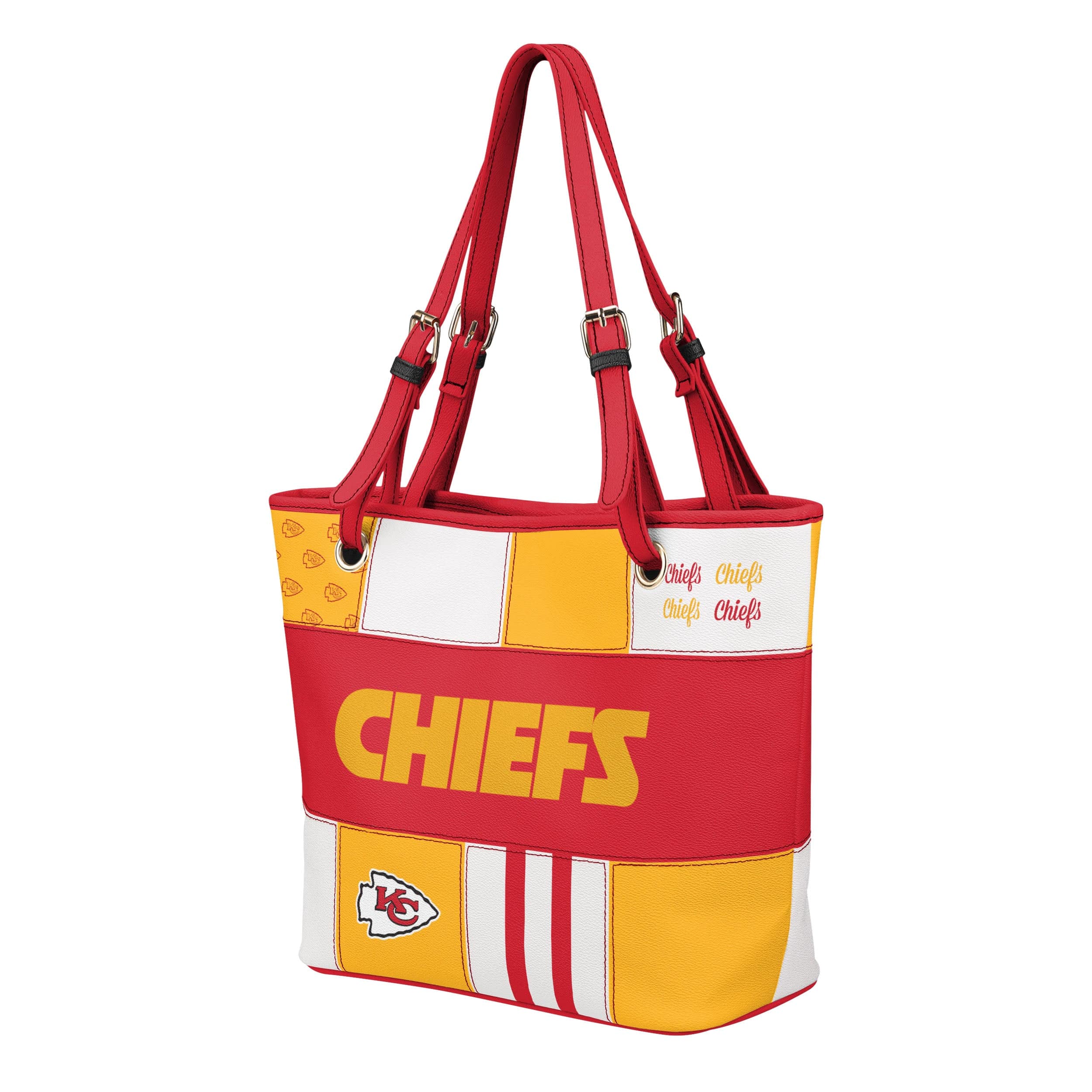 Kansas City Chiefs NFL Printed Collage Tote - Image 2