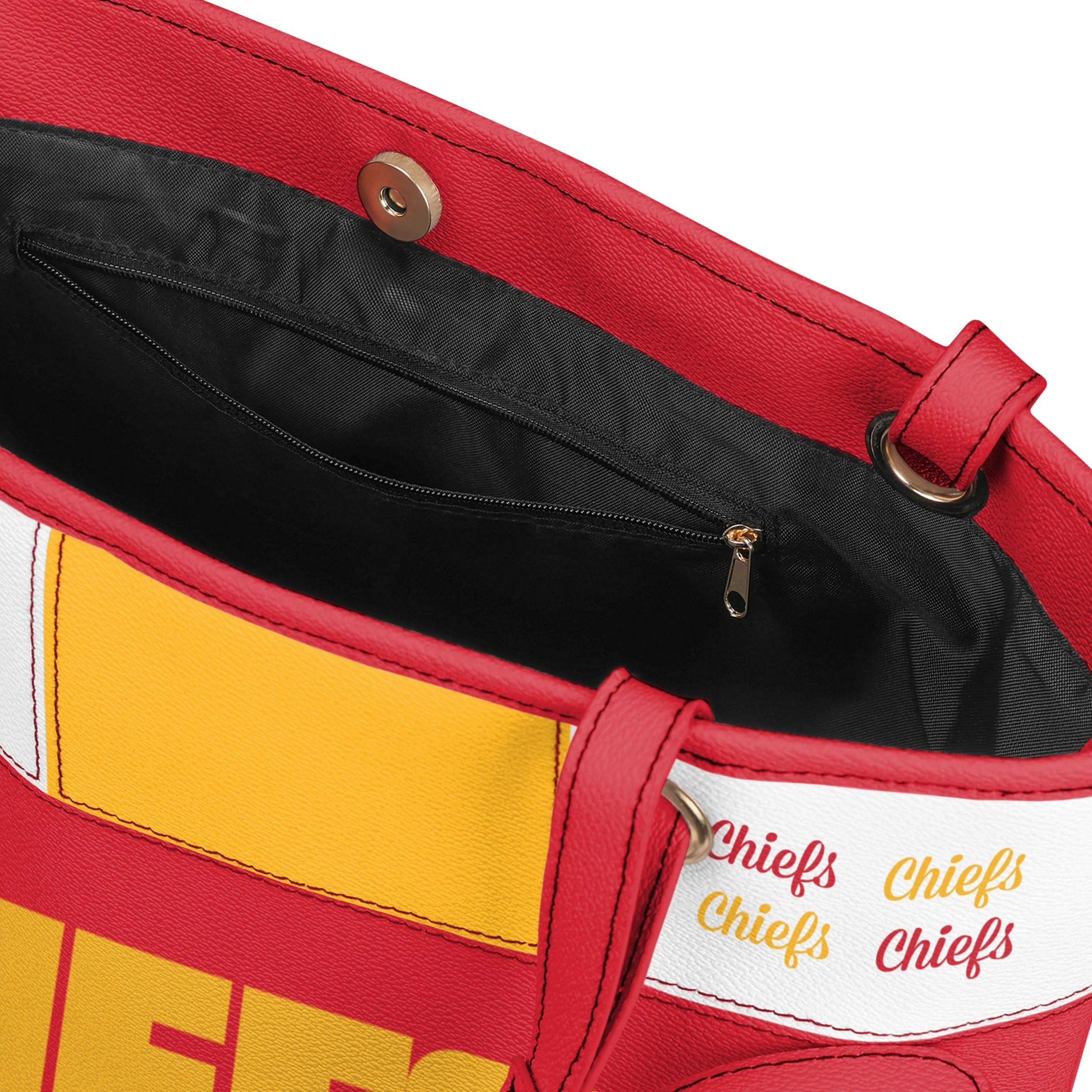 Kansas City Chiefs NFL Printed Collage Tote - Image 4
