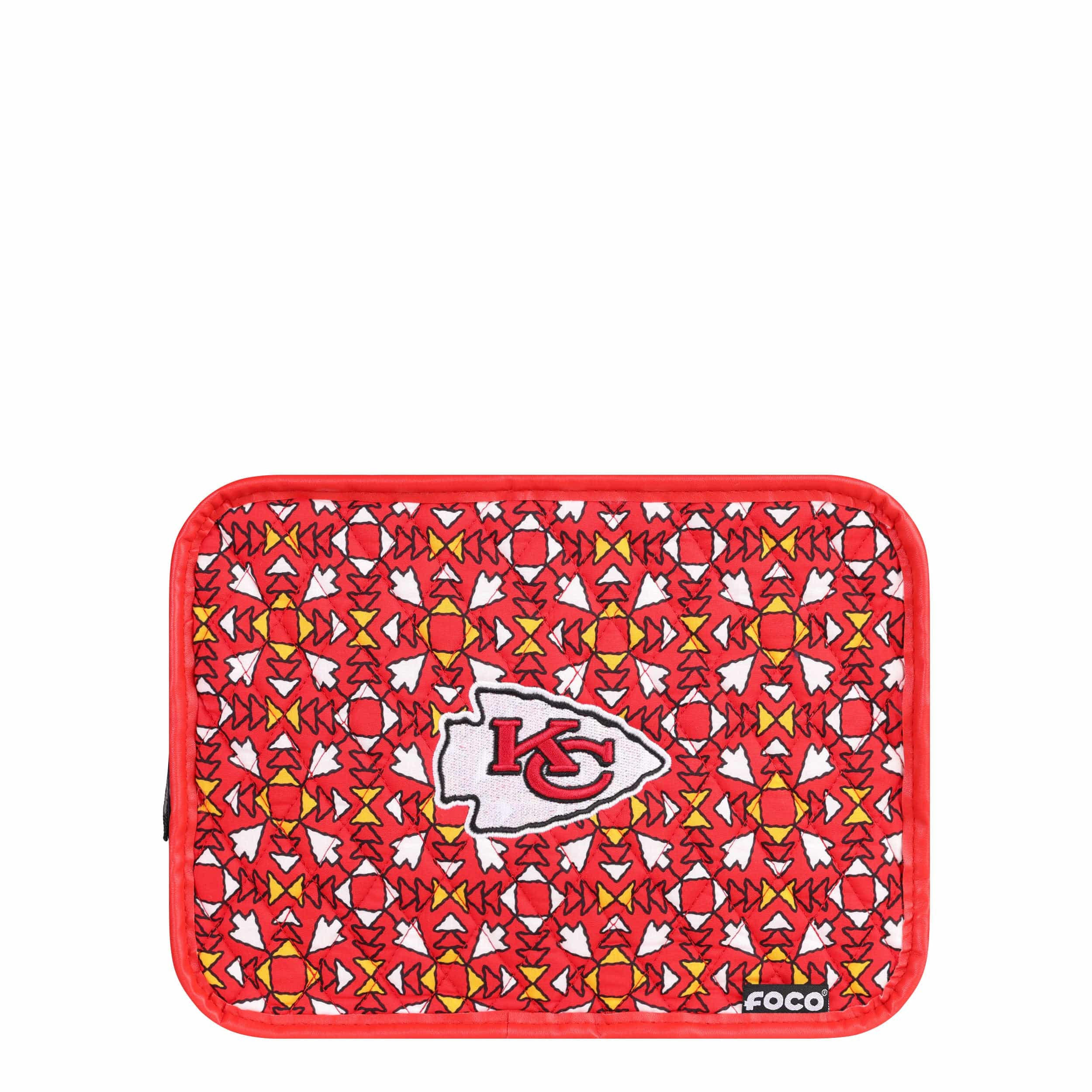 Kansas City Chiefs NFL Quilted Printed Cosmetic Bag - Image 5
