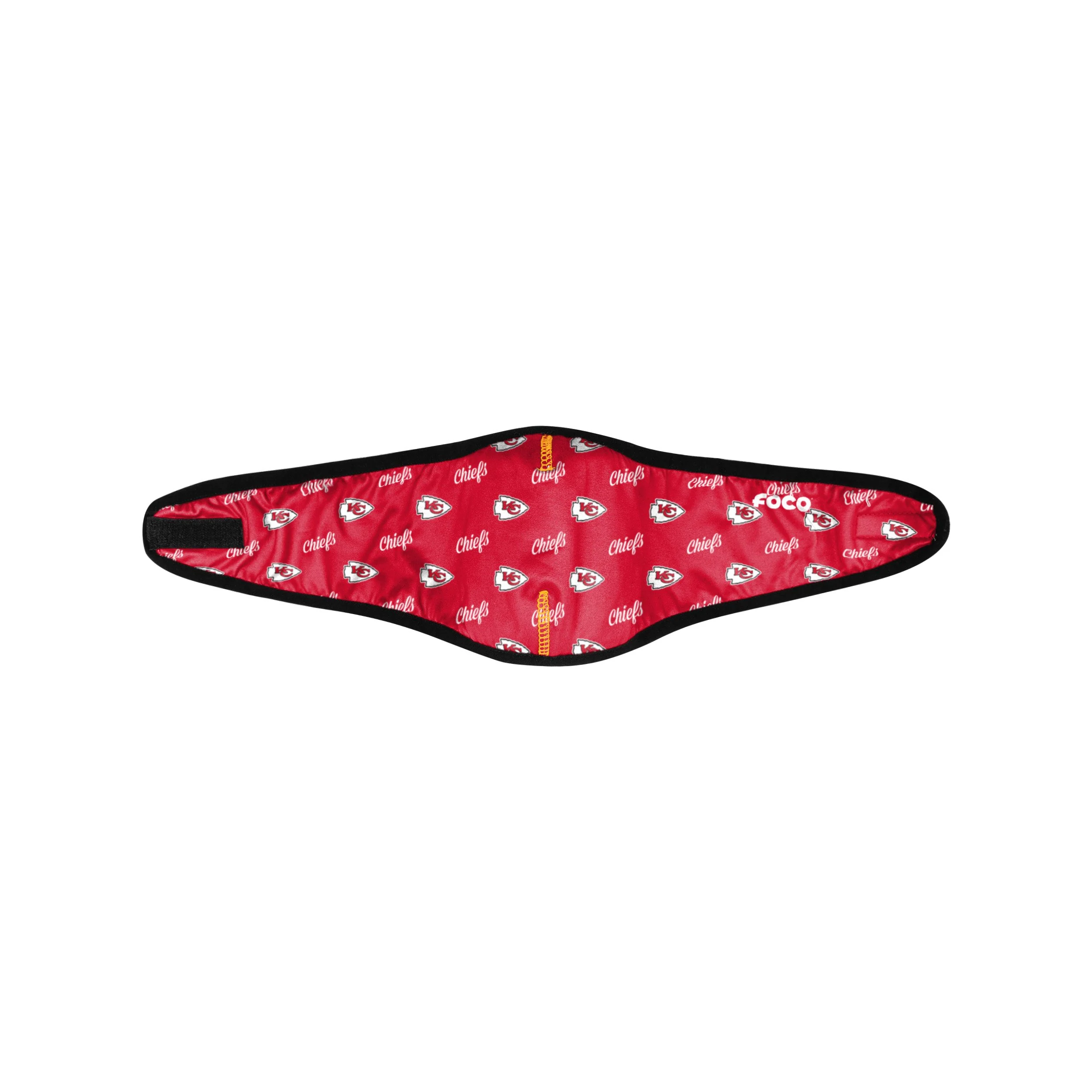 Kansas City Chiefs NFL Repeat Script Earband Face Cover - Image 3
