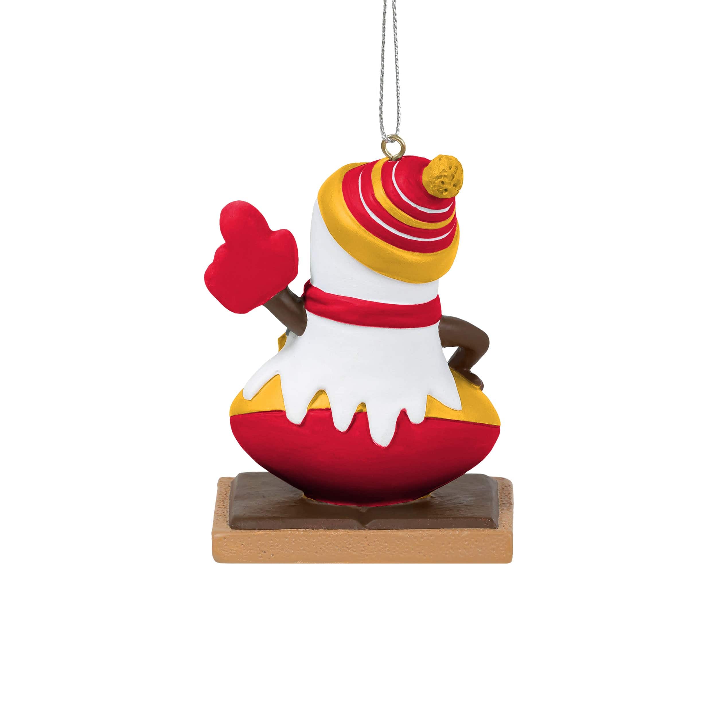 Kansas City Chiefs NFL Smore On Ball Ornament - Image 3