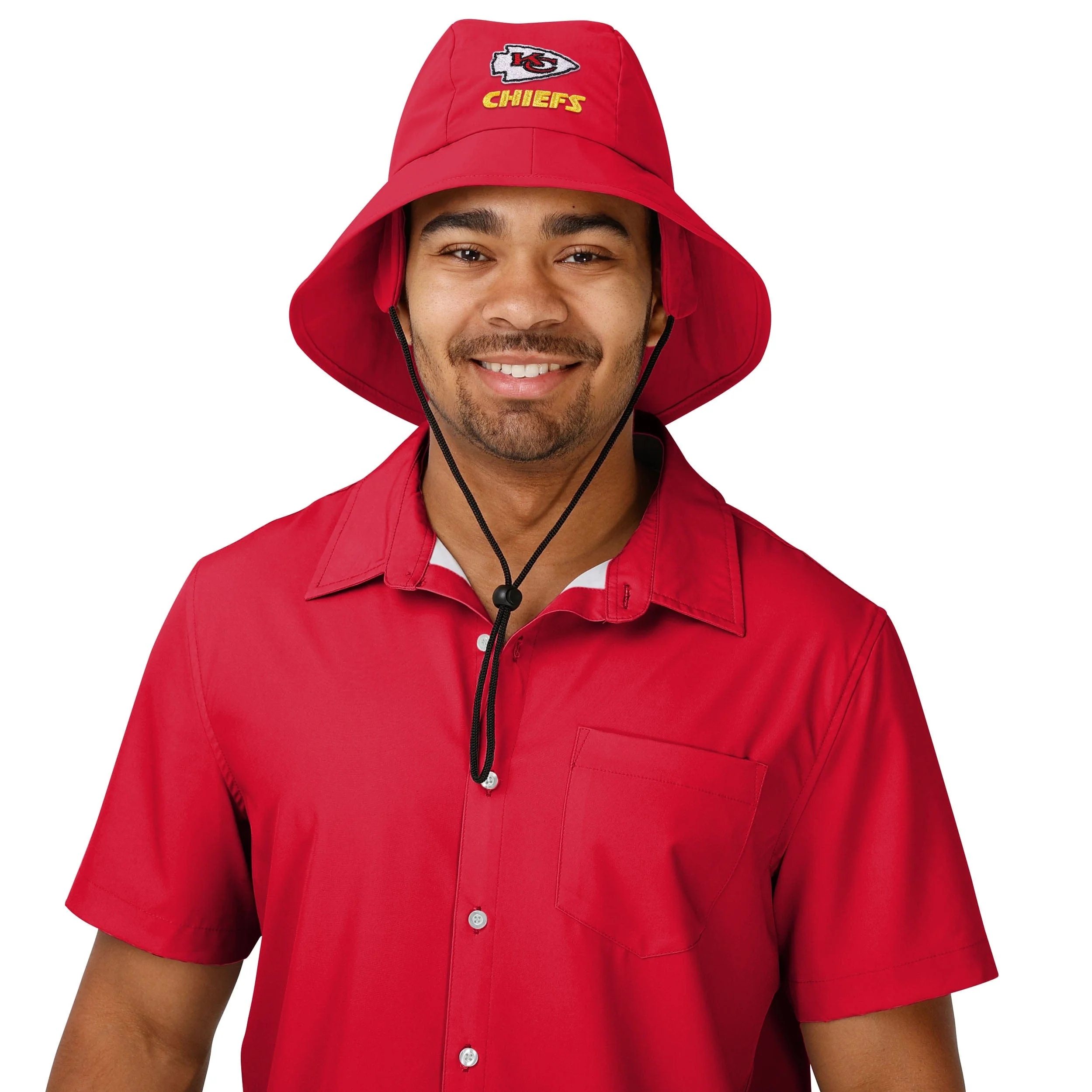 Kansas City Chiefs NFL Solid Fisherman Hat - Image 2
