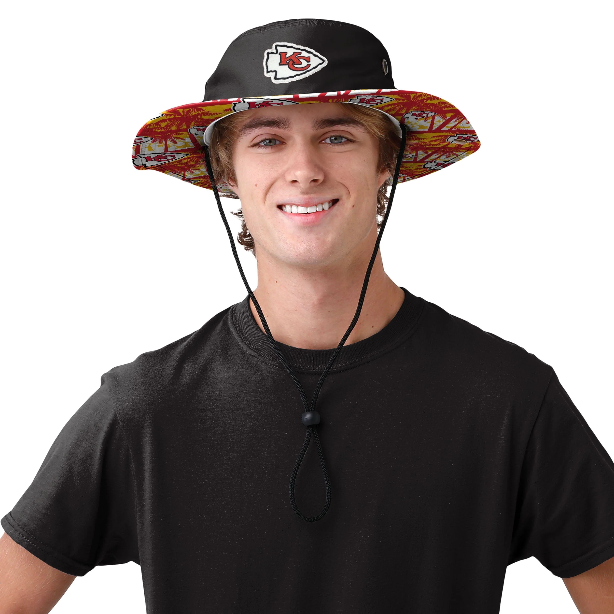 Kansas City Chiefs NFL Solid Hybrid Boonie Hat - Image 2