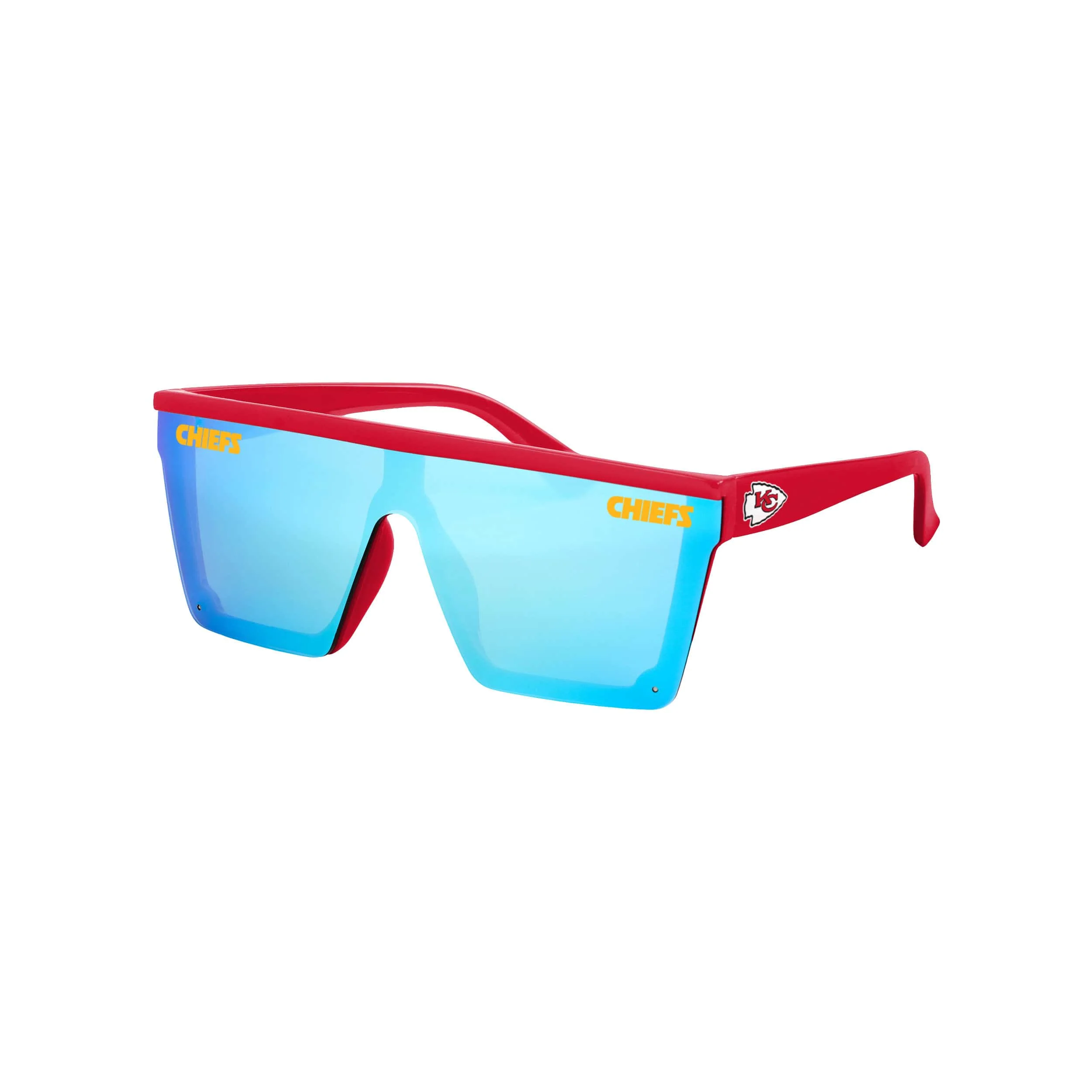 Kansas City Chiefs NFL Square Flat Top Sunglasses (PREORDER - SHIPS MID JULY)