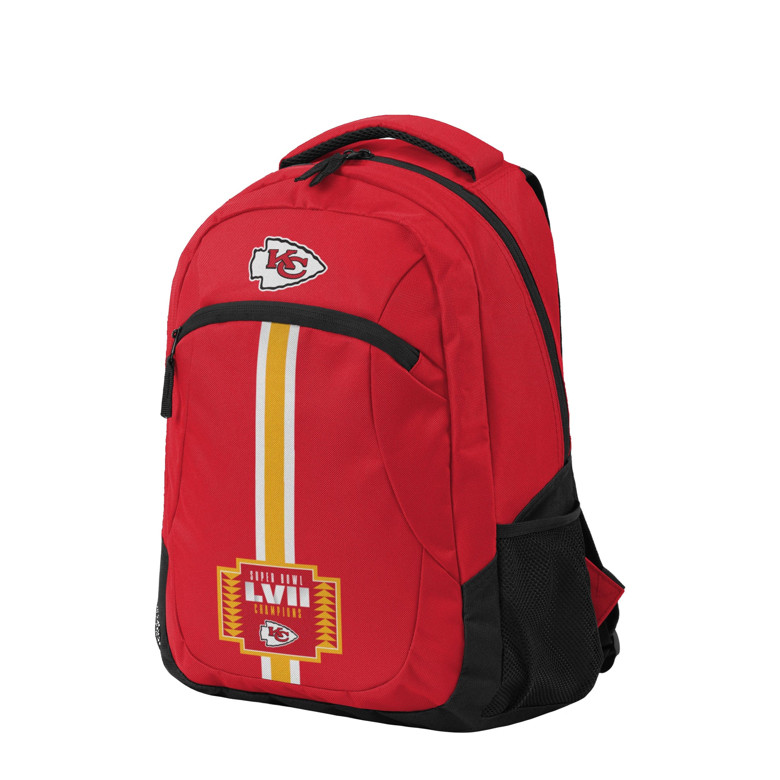 Kansas City Chiefs NFL Super Bowl LVII Champions Action Backpack - Image 2