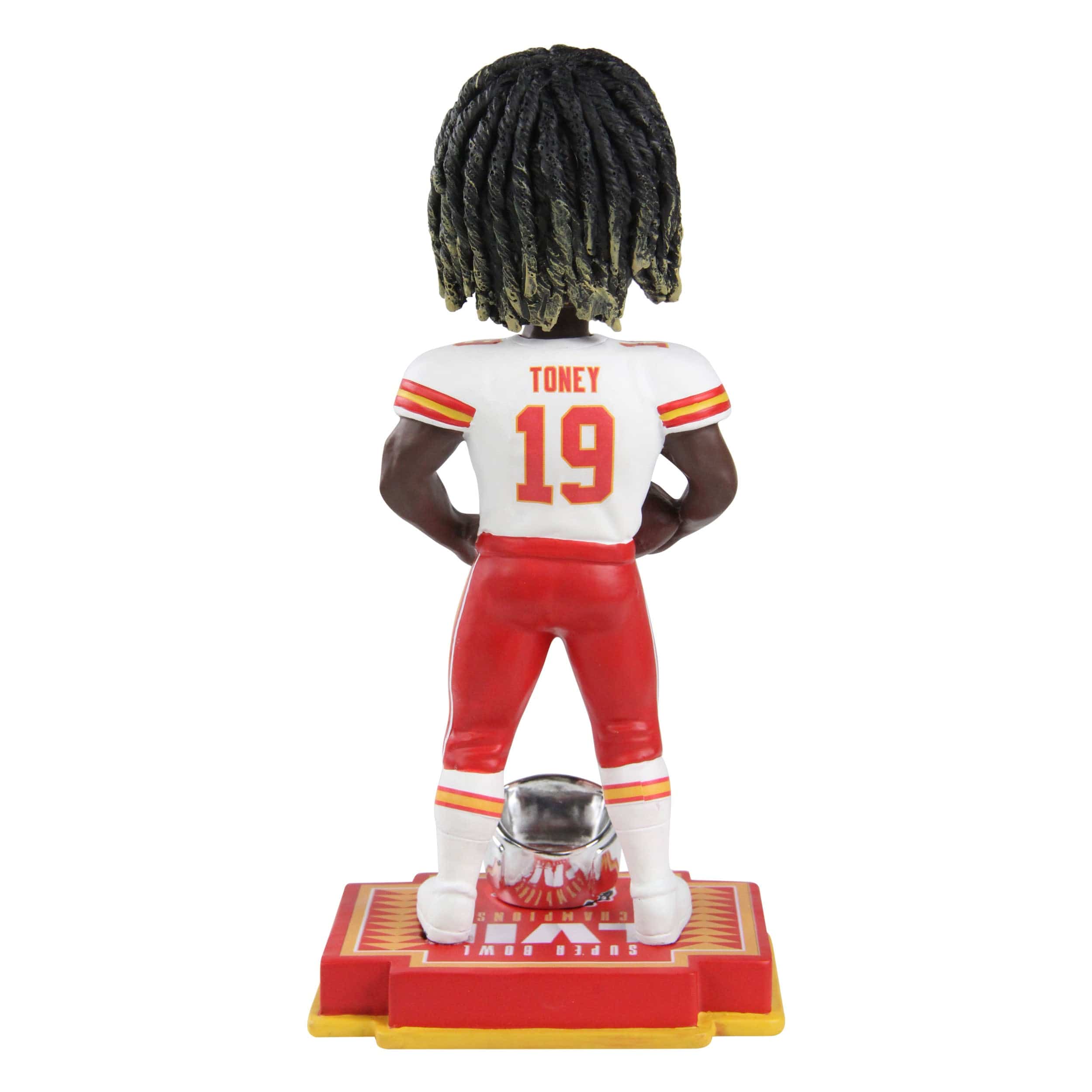 Kansas City Chiefs NFL Super Bowl LVII Champions Kadarius Toney Bobblehead - Image 2