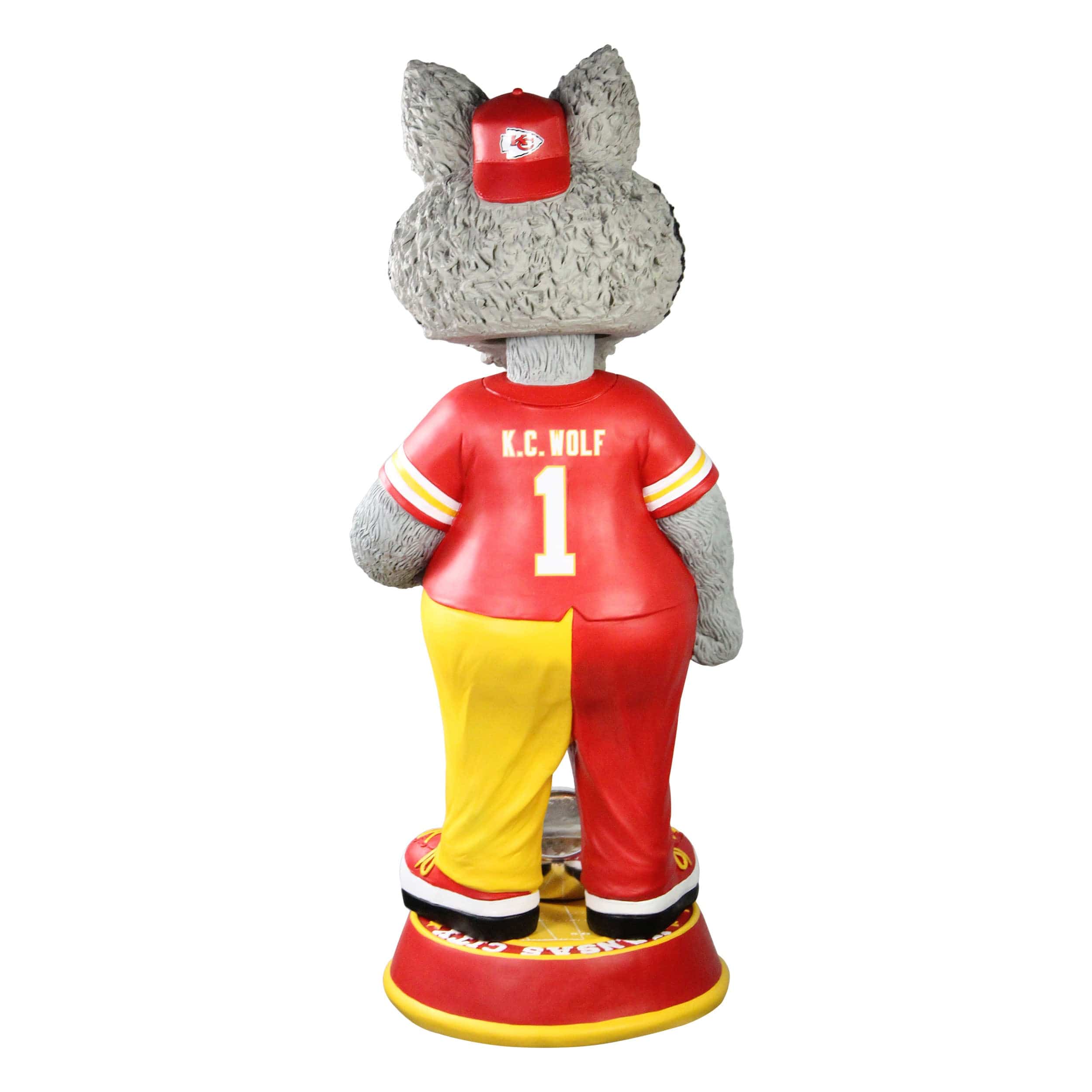 Kansas City Chiefs NFL Super Bowl LVII Champions KC Wolf 3 Ft Mascot Bobblehead - Image 5