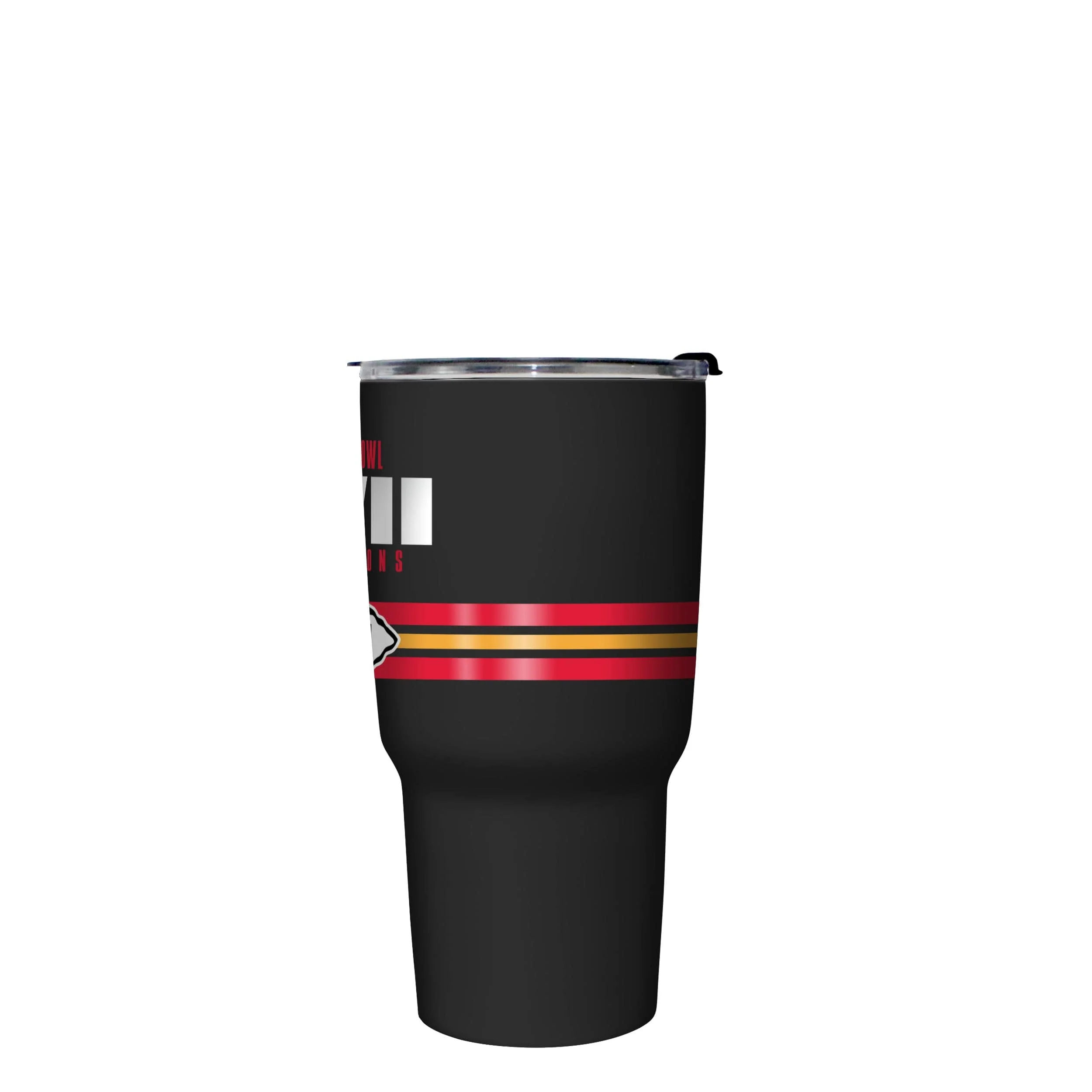 Kansas City Chiefs NFL Super Bowl LVII Champions Team Stripe 27 oz Stainless Steel Tumbler - Image 2