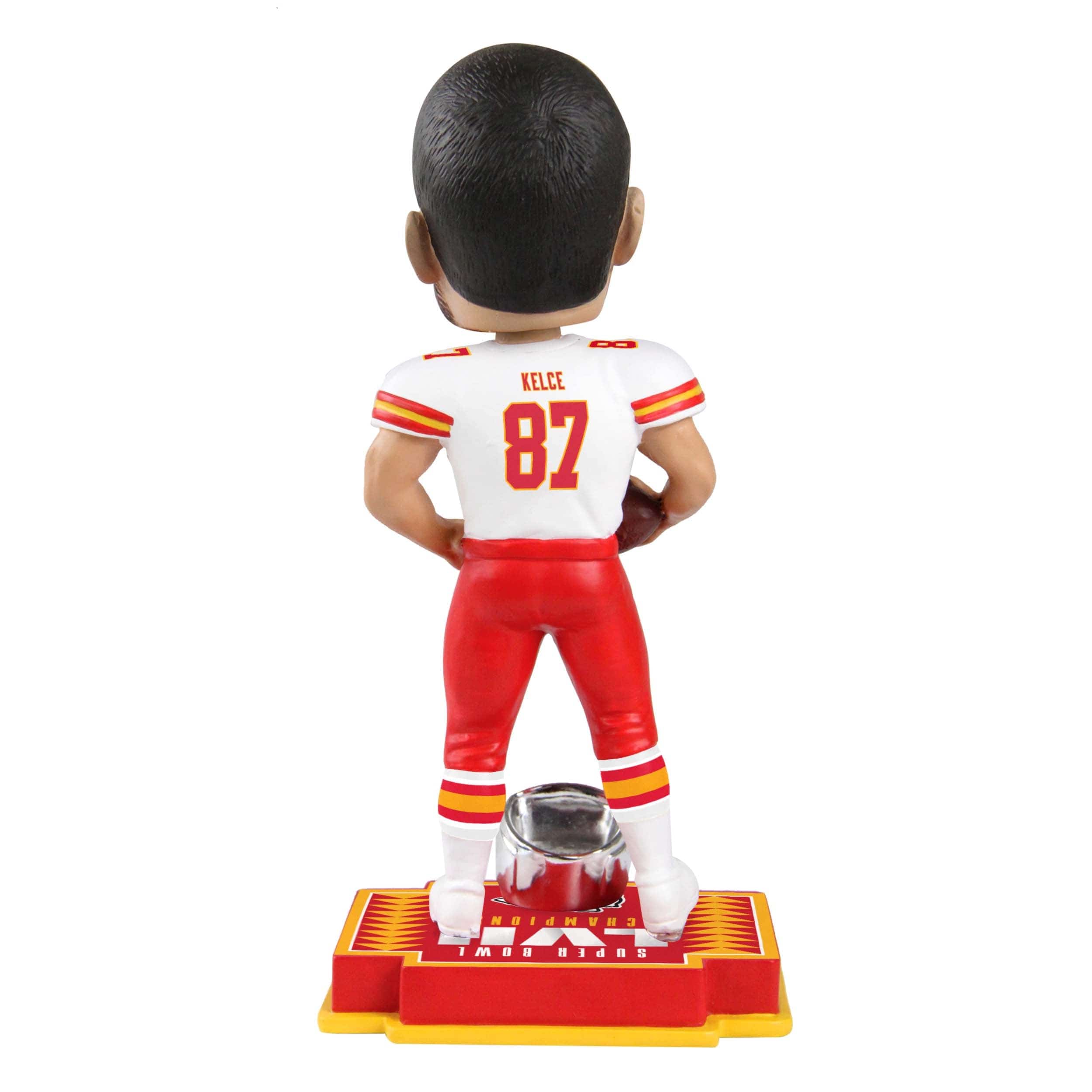 Kansas City Chiefs NFL Super Bowl LVII Champions Travis Kelce Bobblehead - Image 2