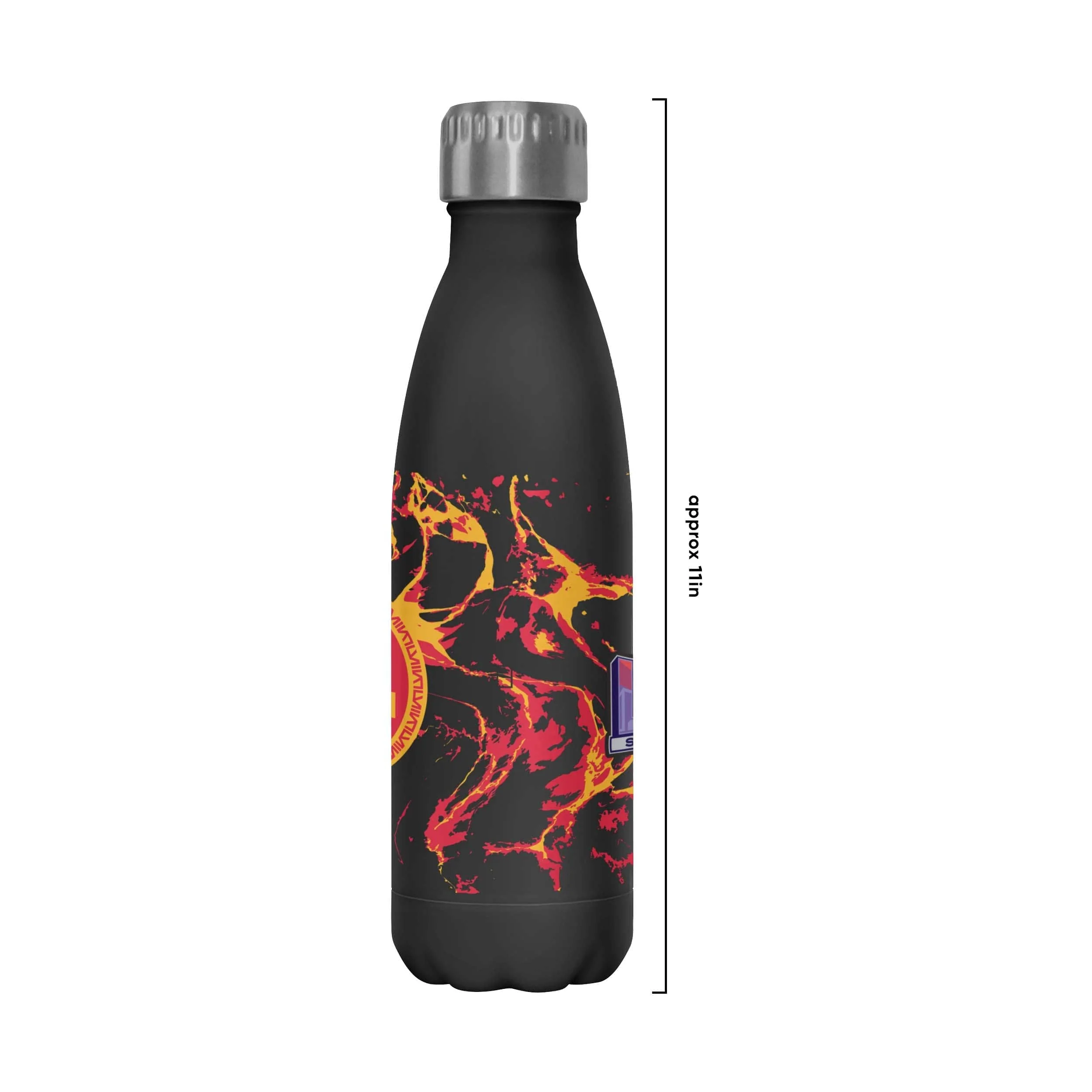 Kansas City Chiefs NFL Super Bowl LVIII Champions Black Marble 17 oz Stainless Steel Bottle - Image 3