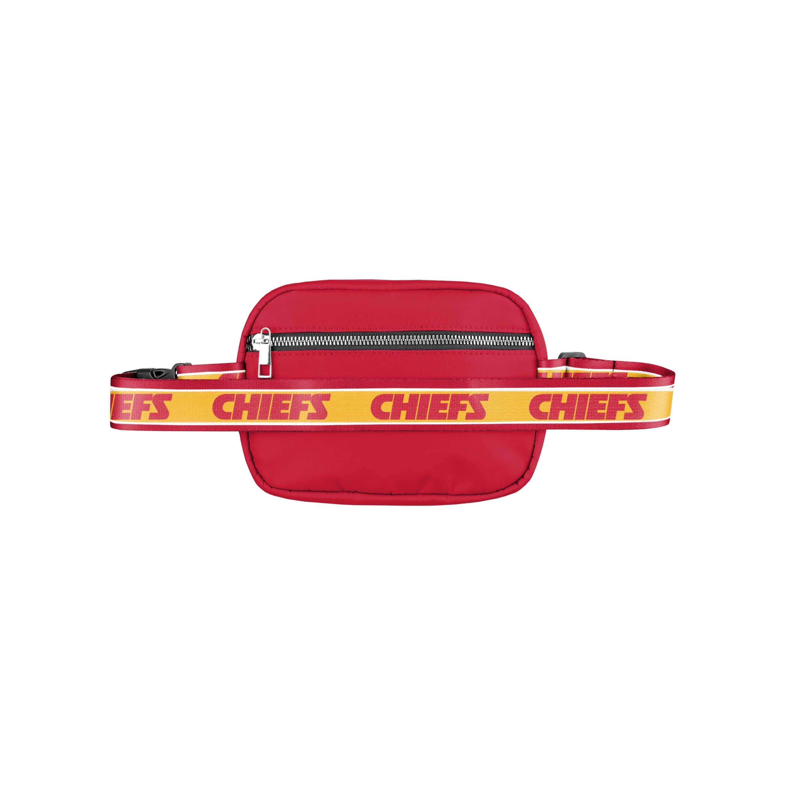 Kansas City Chiefs NFL Super Bowl LVIII Champions Large Team Wordmark Belt Bag - Image 2