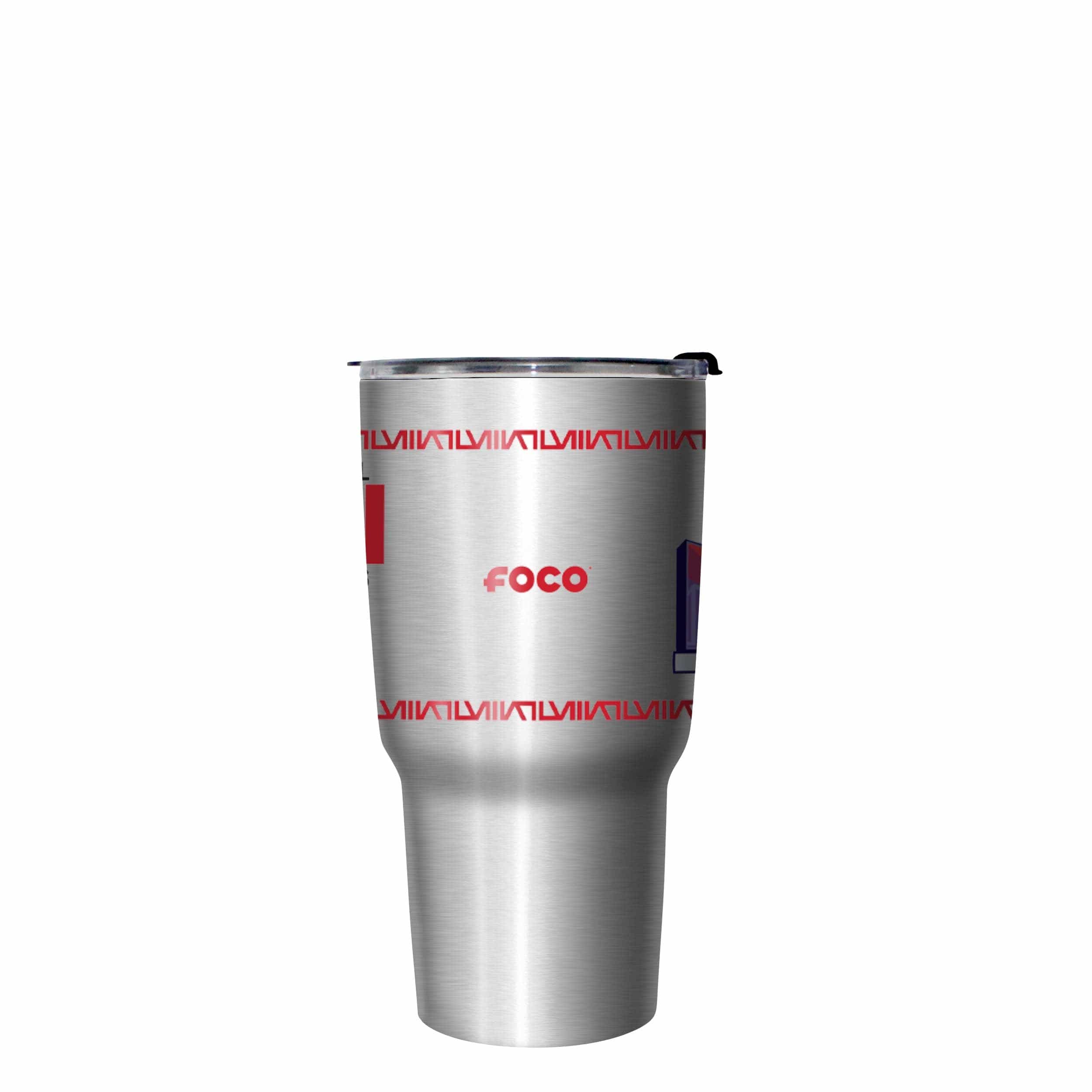 Kansas City Chiefs NFL Super Bowl LVIII Champions Silver Diamond 27 oz Stainless Steel Tumbler - Image 3