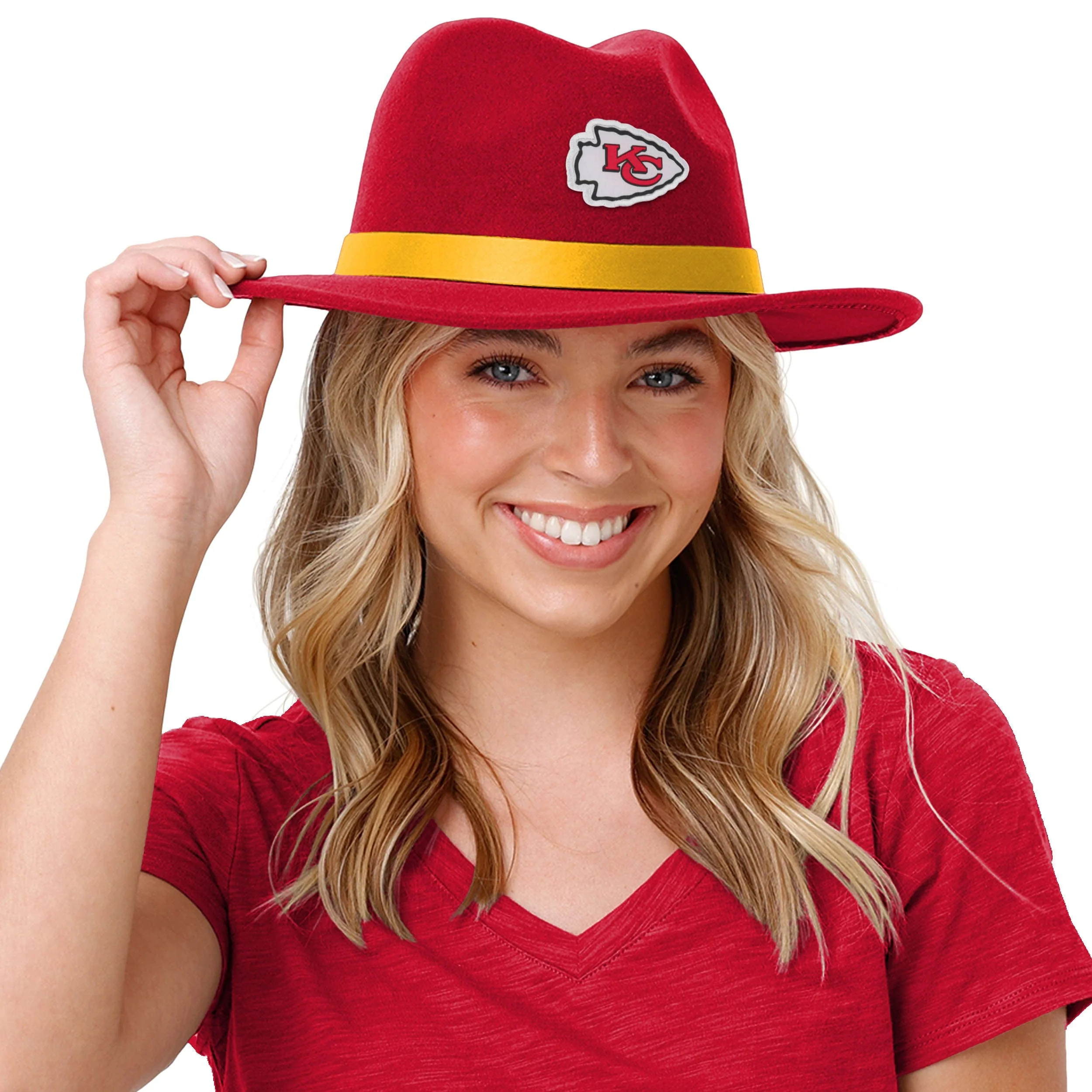 Kansas City Chiefs NFL Team Color Fedora - Image 5