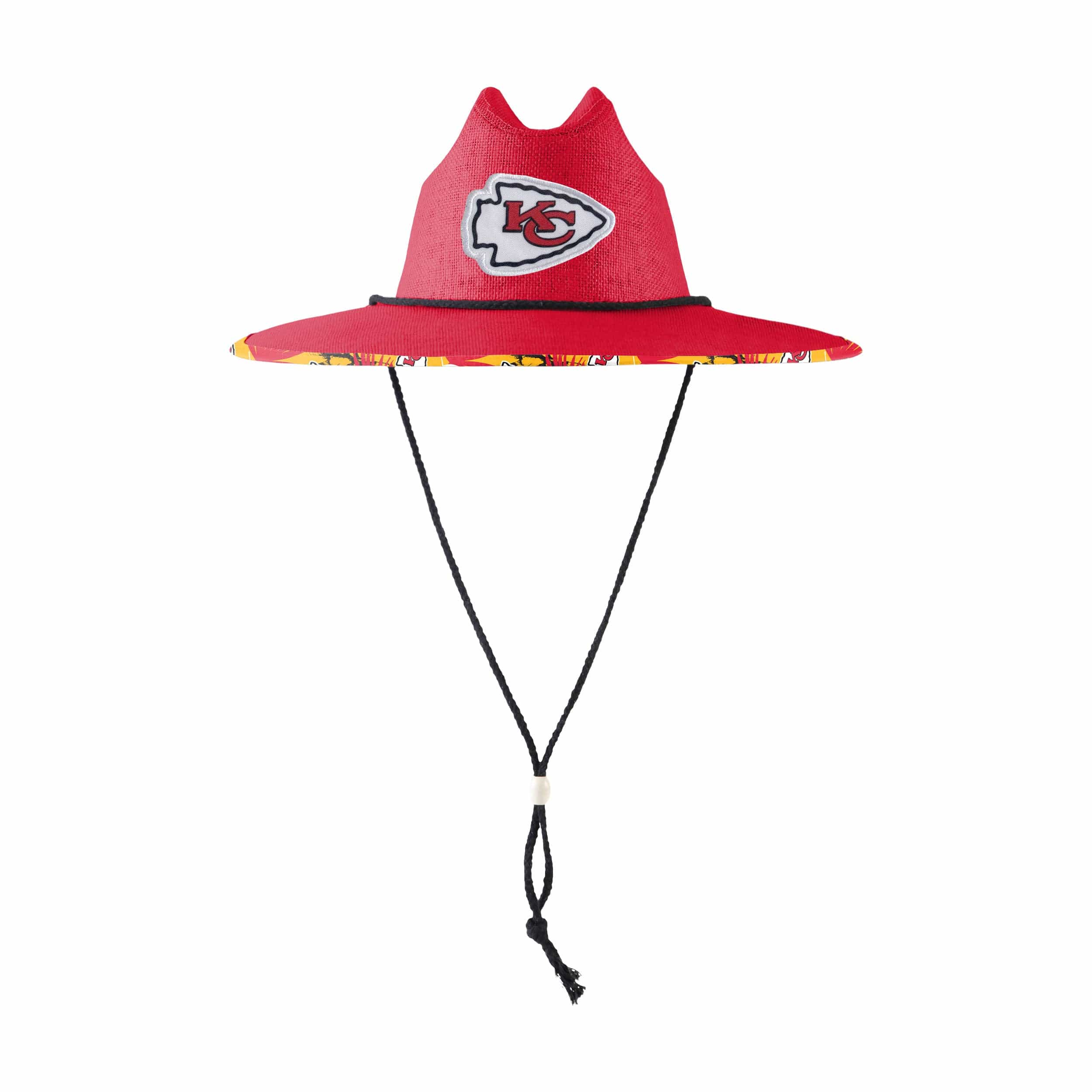 Kansas City Chiefs NFL Team Color Straw Hat - Image 6