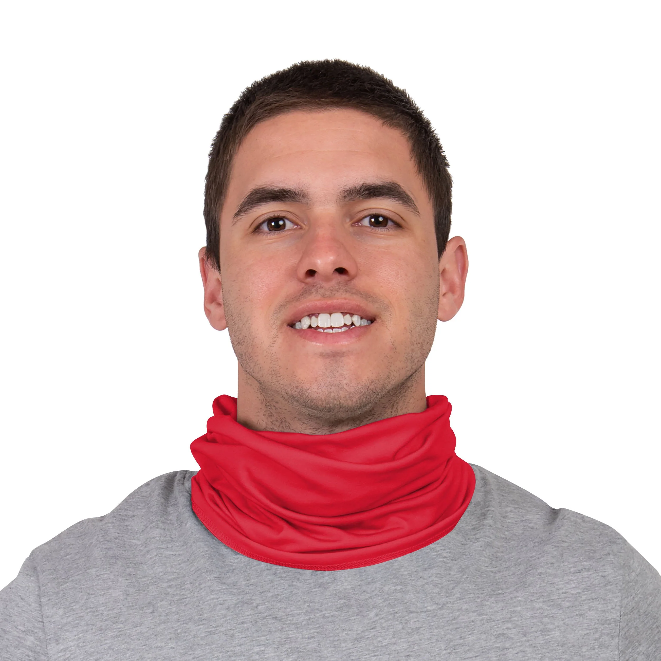 Kansas City Chiefs NFL Team Logo Stitched Gaiter Scarf - Image 4