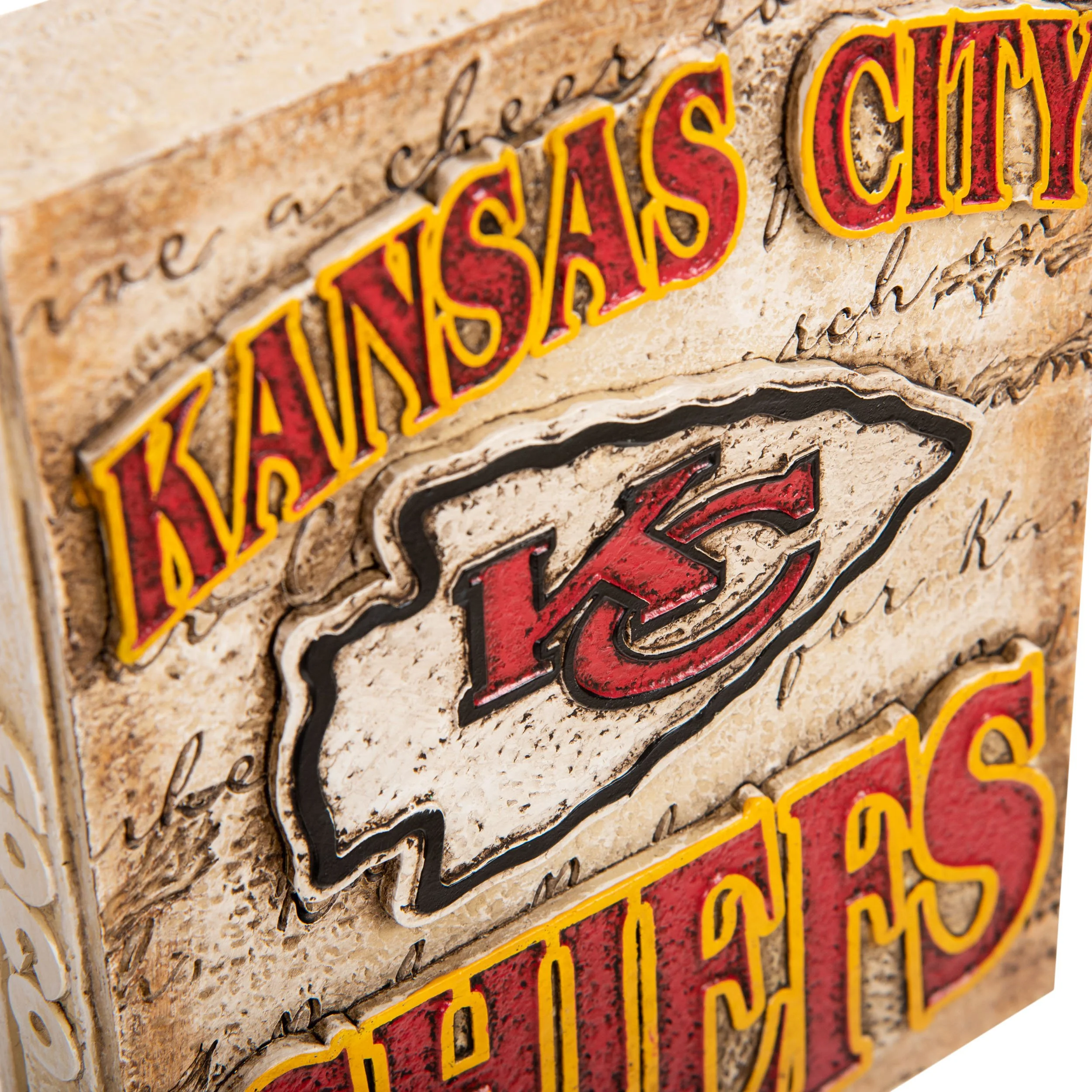 Kansas City Chiefs NFL Team Logo Wall Plaque - Image 2
