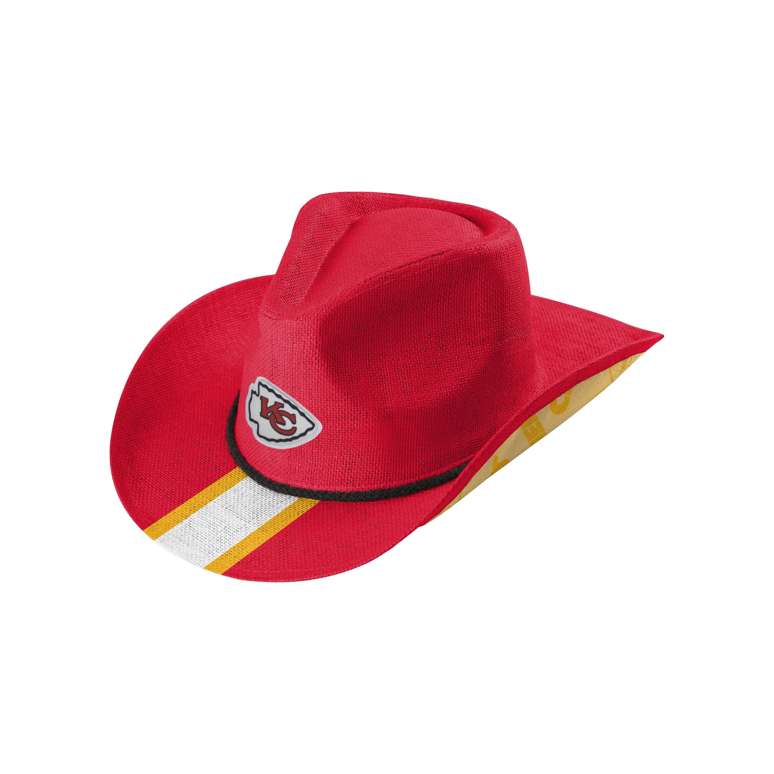 Kansas City Chiefs NFL Team Stripe Cowboy Hat - Image 3