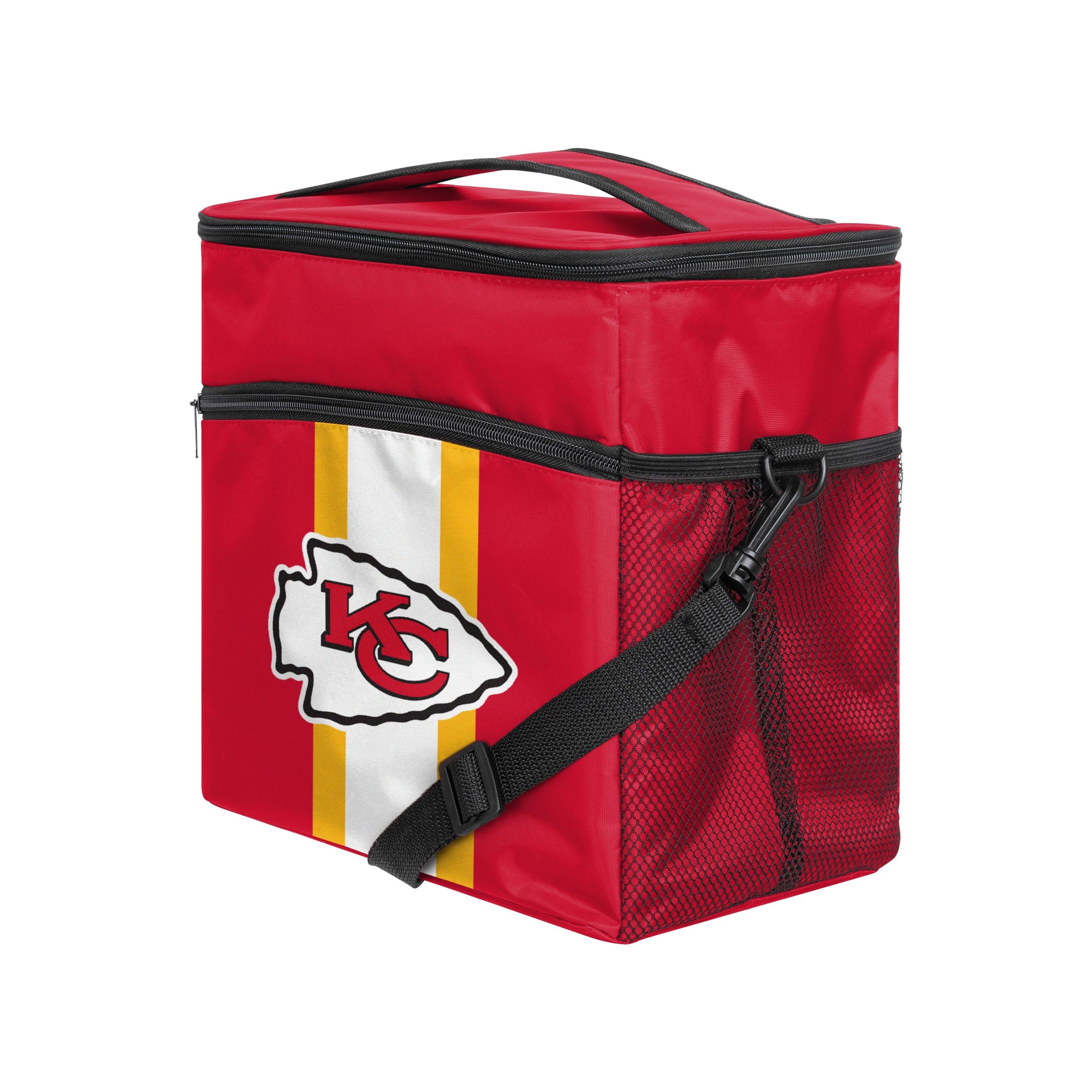 Kansas City Chiefs NFL Team Stripe Tailgate 24 Pack Cooler - Image 2