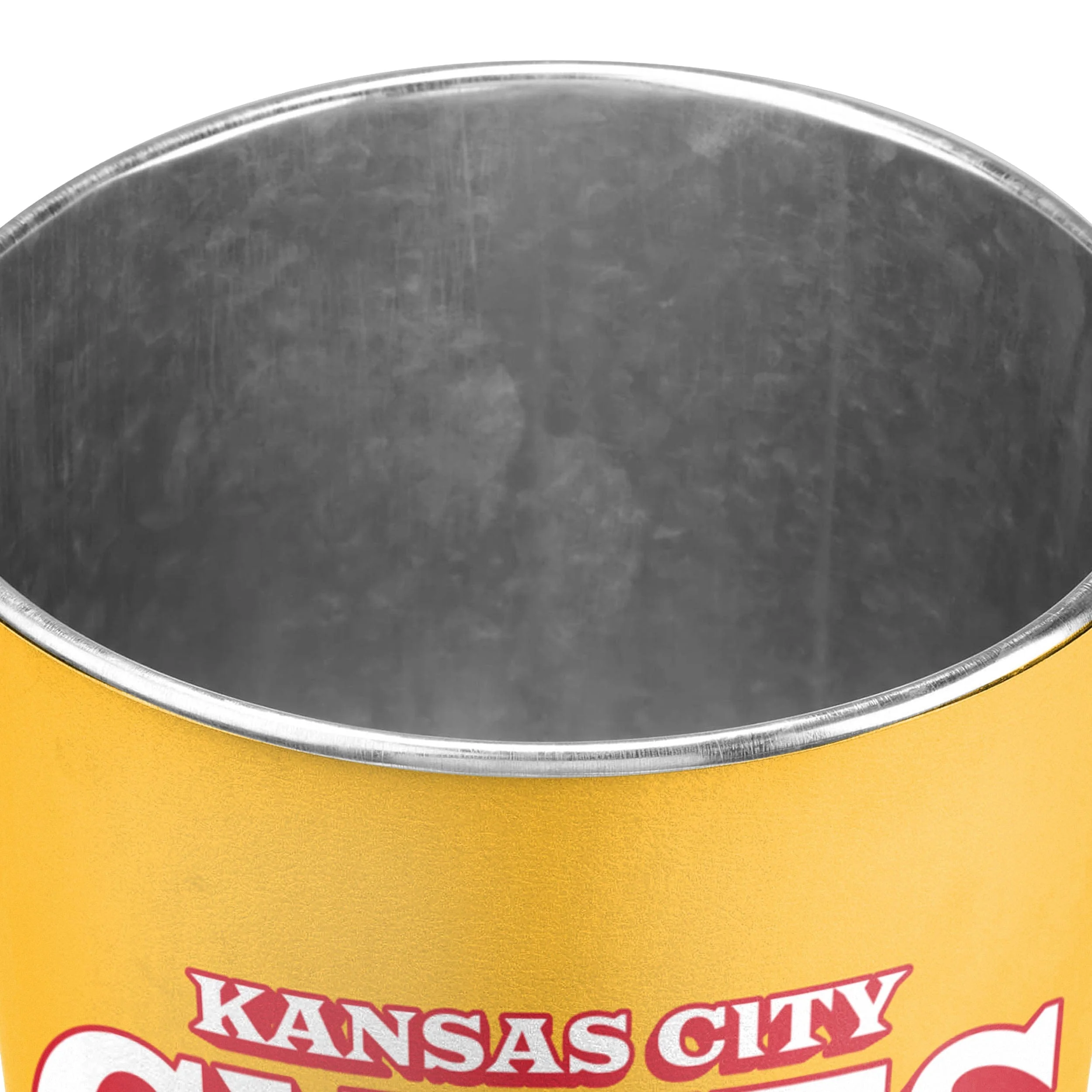Kansas City Chiefs NFL Team Stripe Waste Basket - Image 5