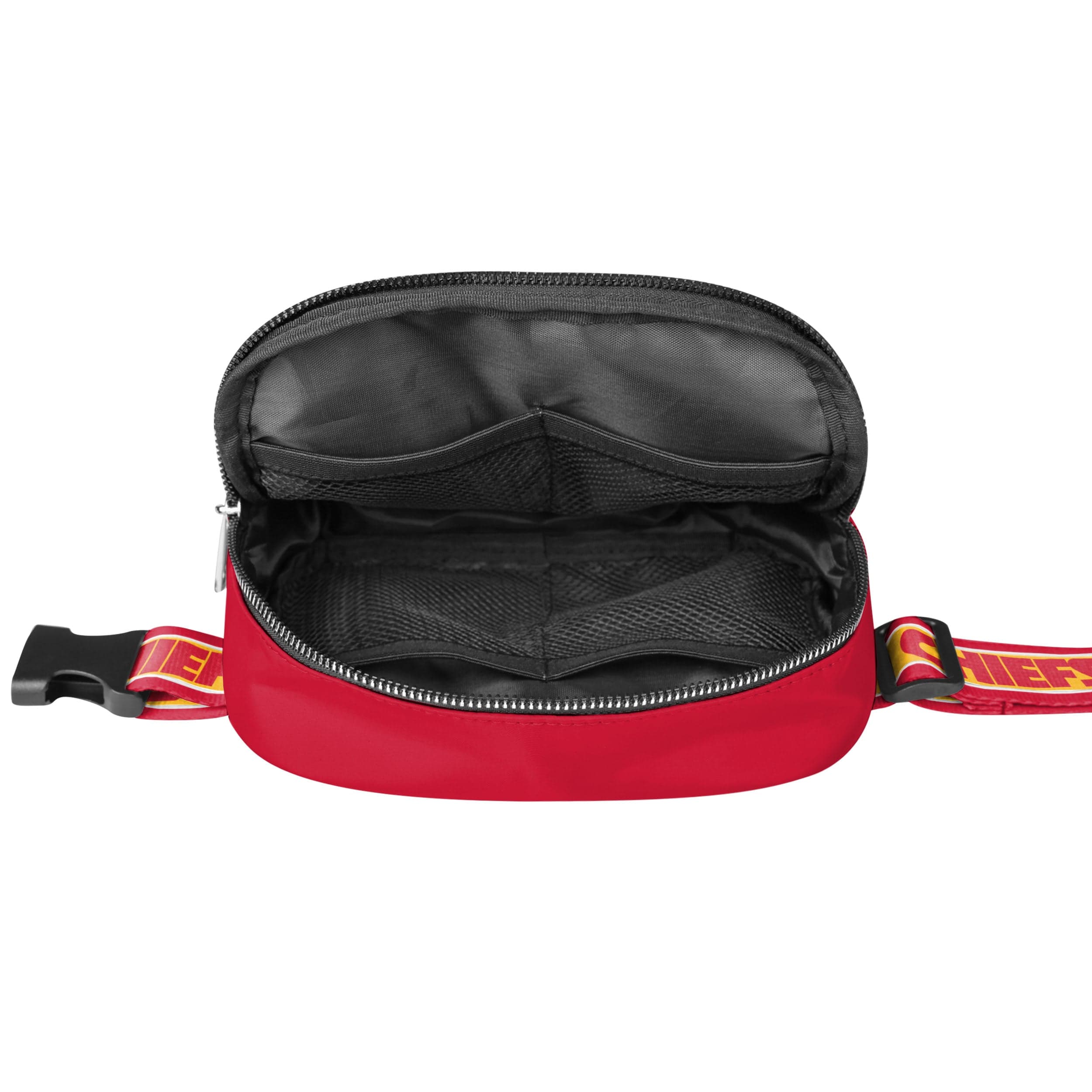 Kansas City Chiefs NFL Team Wordmark Crossbody Belt Bag - Image 5
