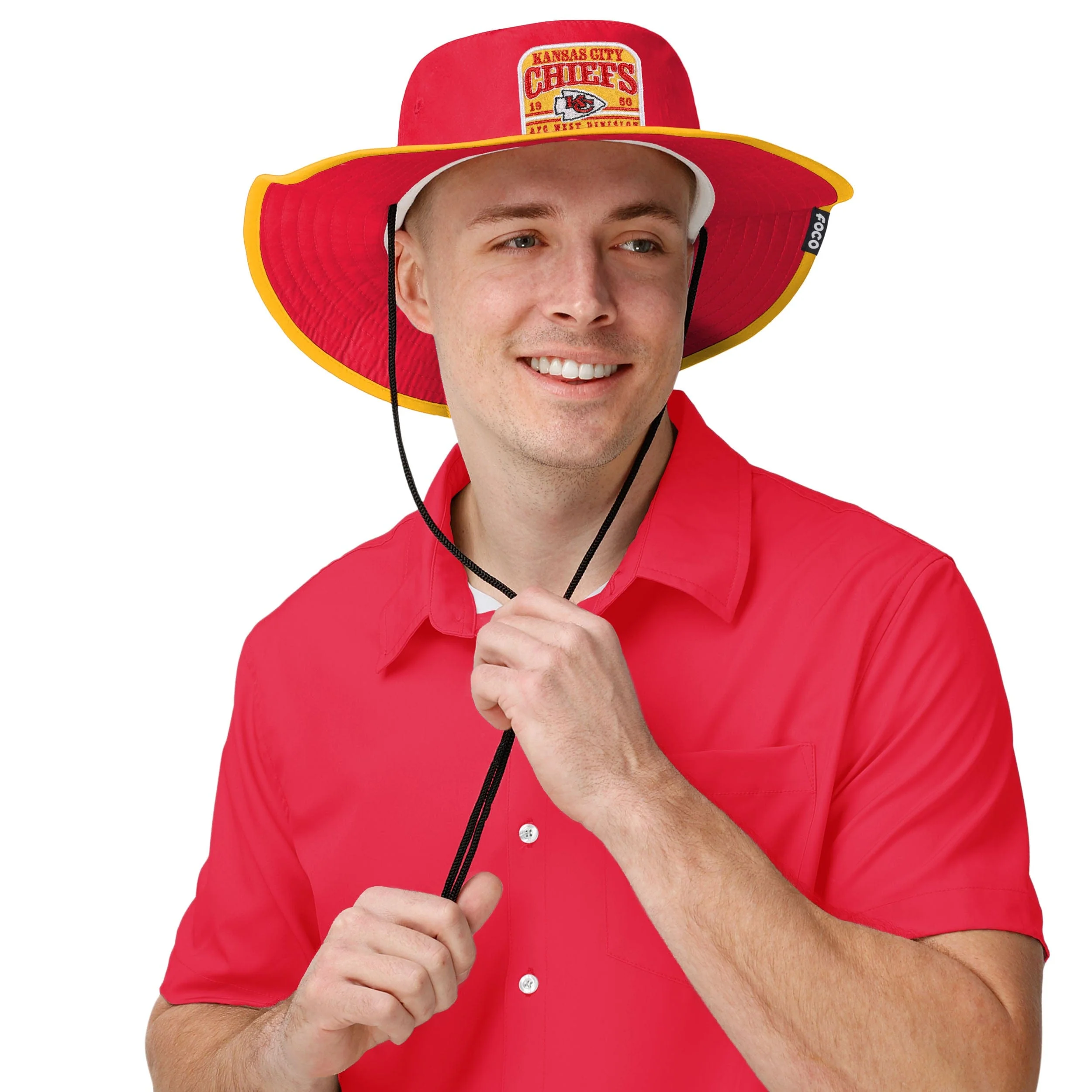 Kansas City Chiefs NFL Truckstop Patch Boonie Hat - Image 3
