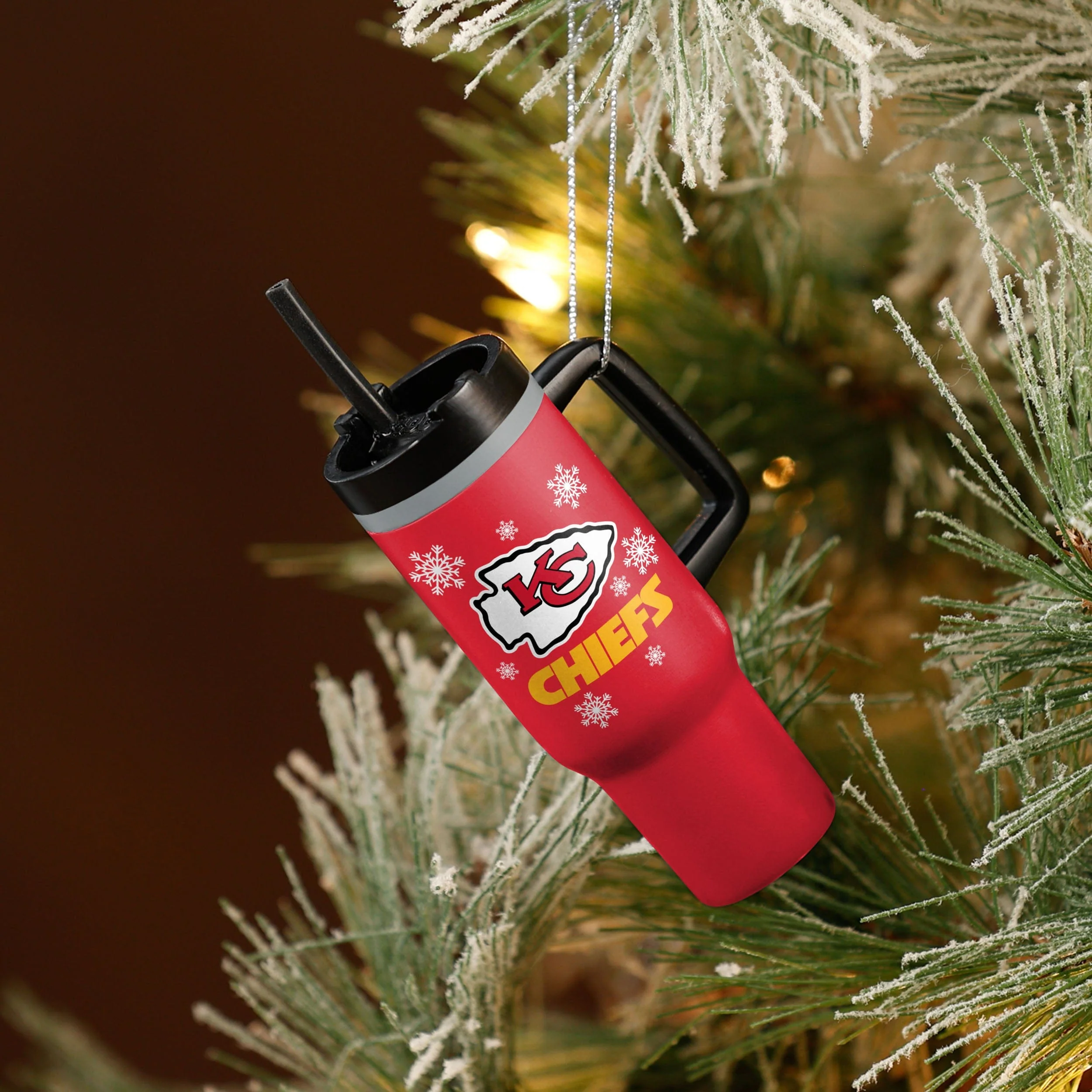 Kansas City Chiefs NFL Tumbler Ornament - Image 3