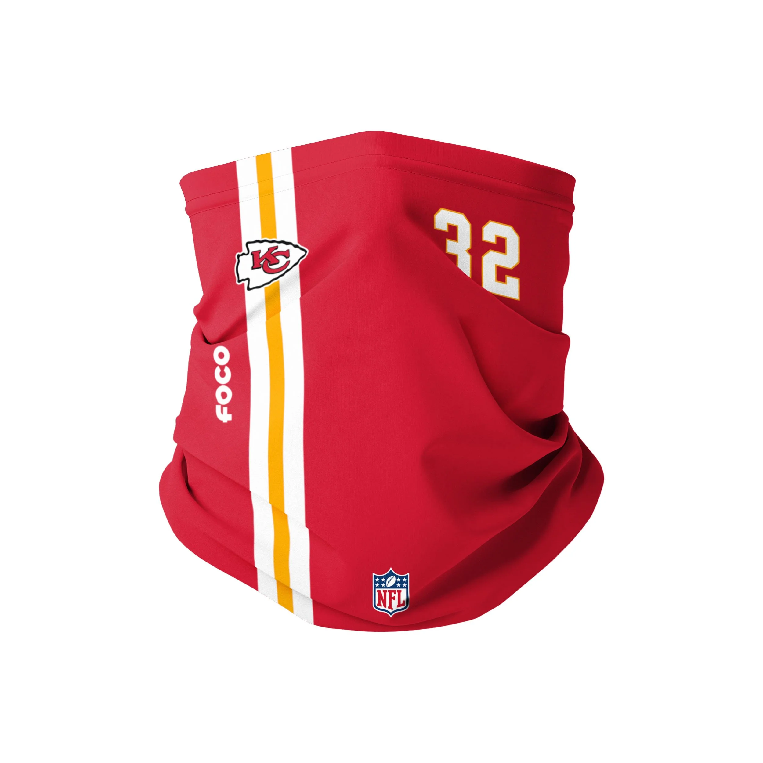 Kansas City Chiefs NFL Tyrann Mathieu On-Field Sideline Gaiter Scarf