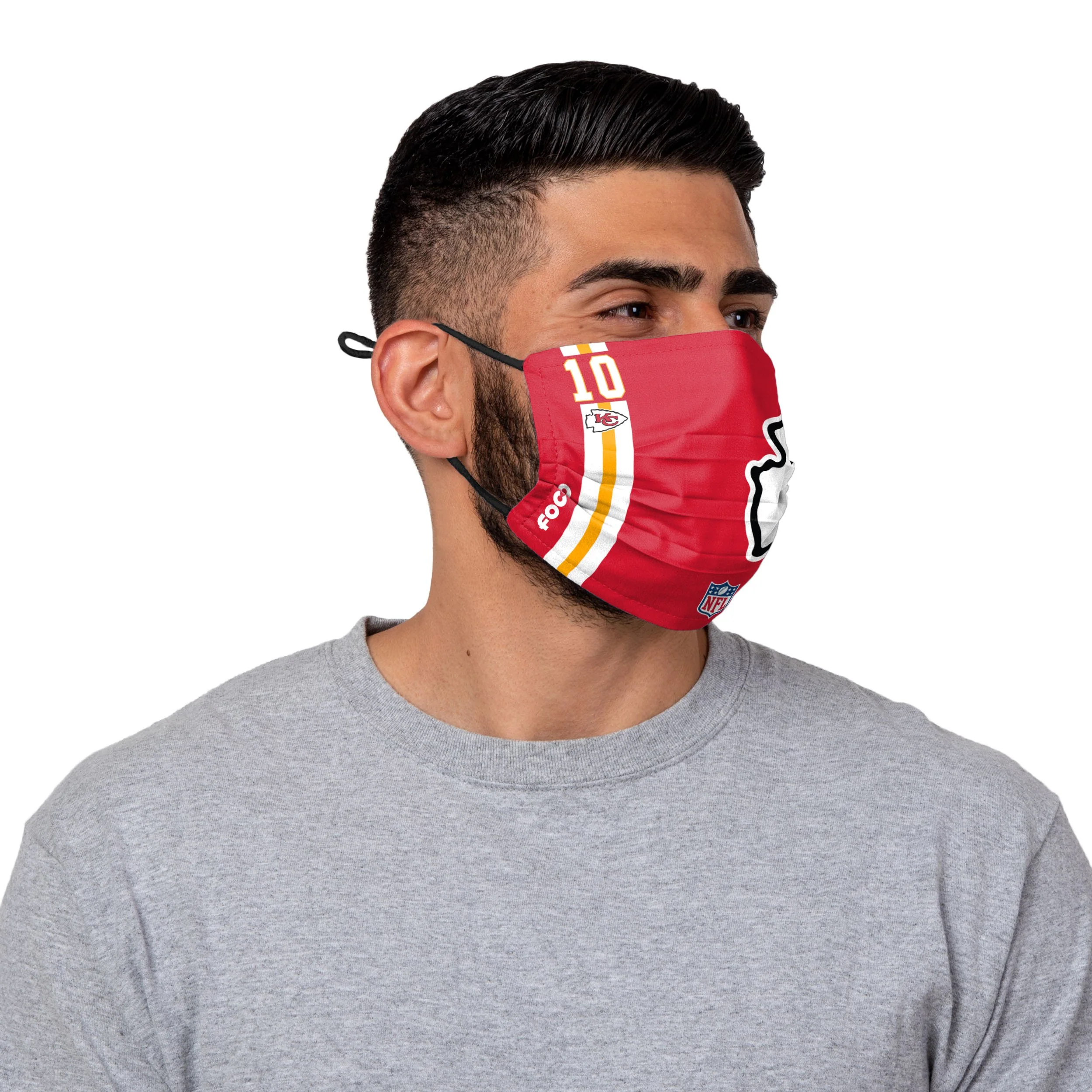 Kansas City Chiefs NFL Tyreek Hill On-Field Sideline Logo Face Cover - Image 2