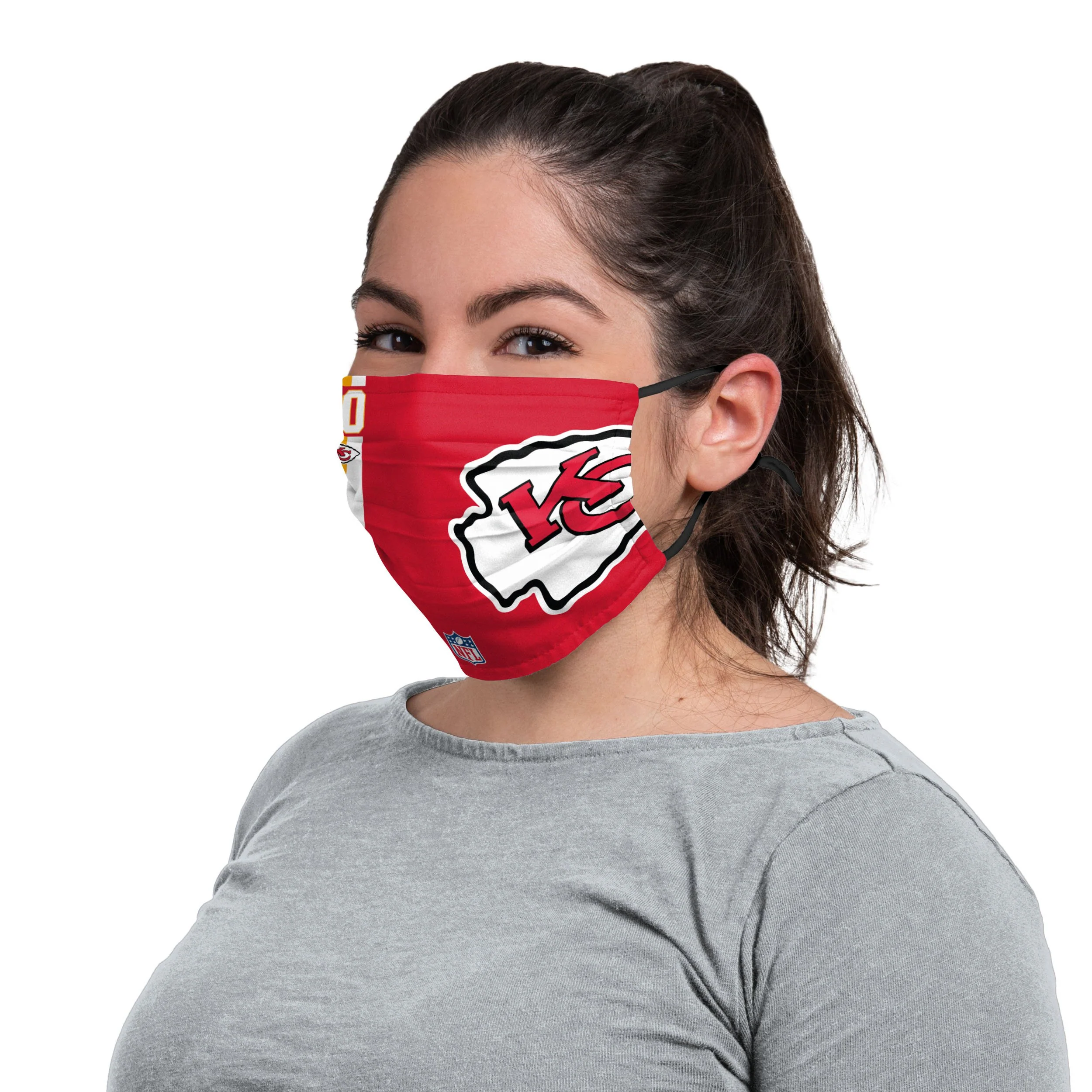 Kansas City Chiefs NFL Tyreek Hill On-Field Sideline Logo Face Cover - Image 3