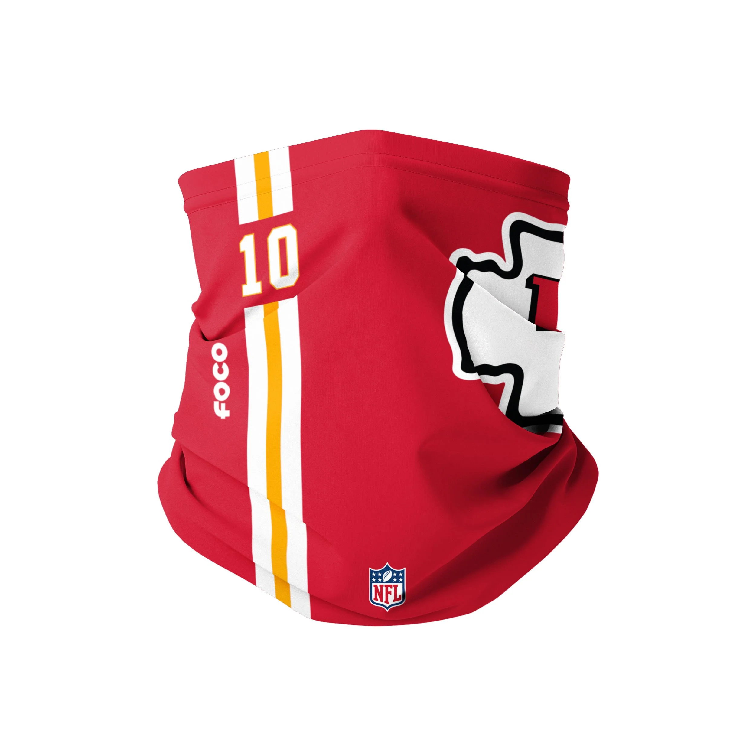Kansas City Chiefs NFL Tyreek Hill On-Field Sideline Logo Gaiter Scarf
