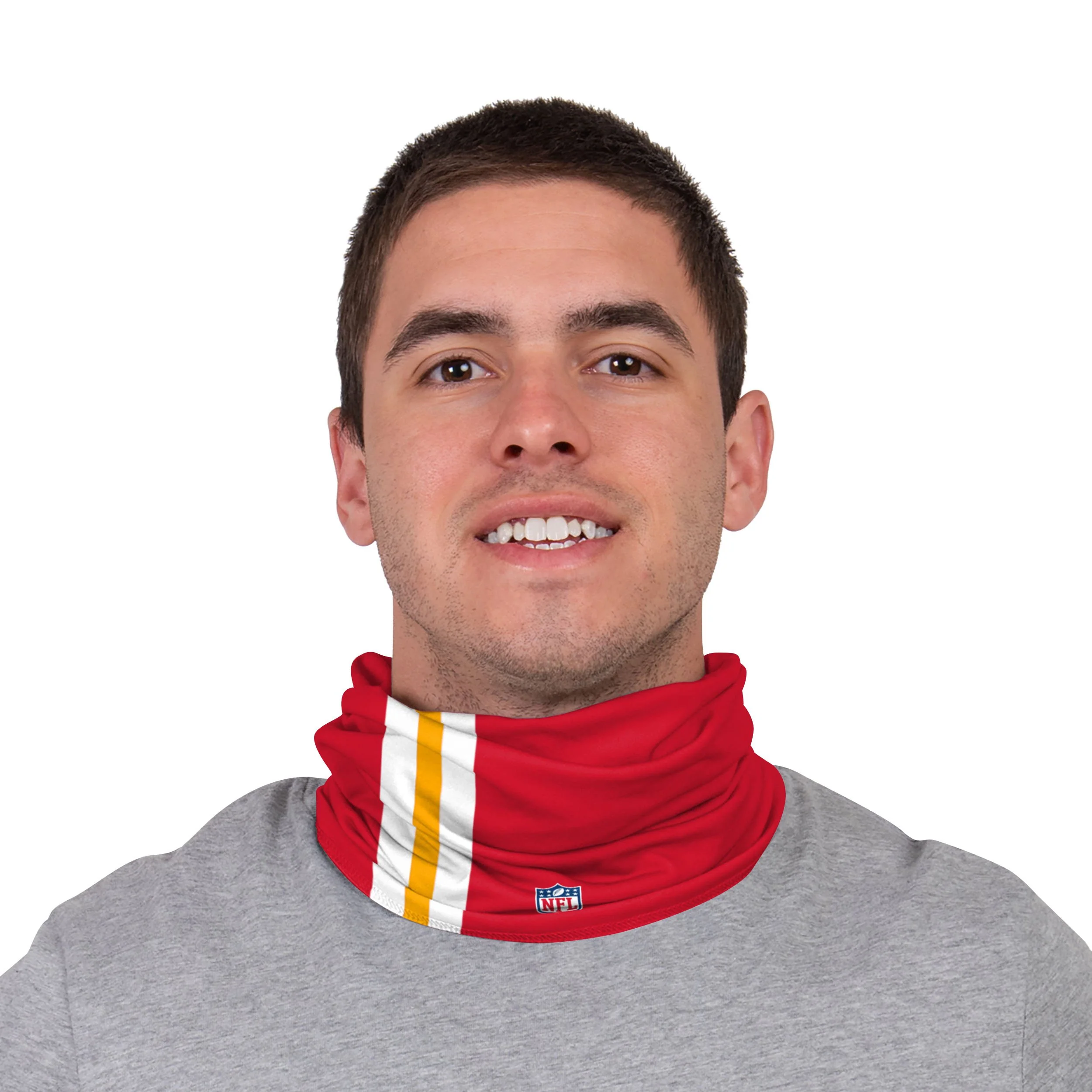 Kansas City Chiefs NFL Tyreek Hill On-Field Sideline Logo Gaiter Scarf - Image 2