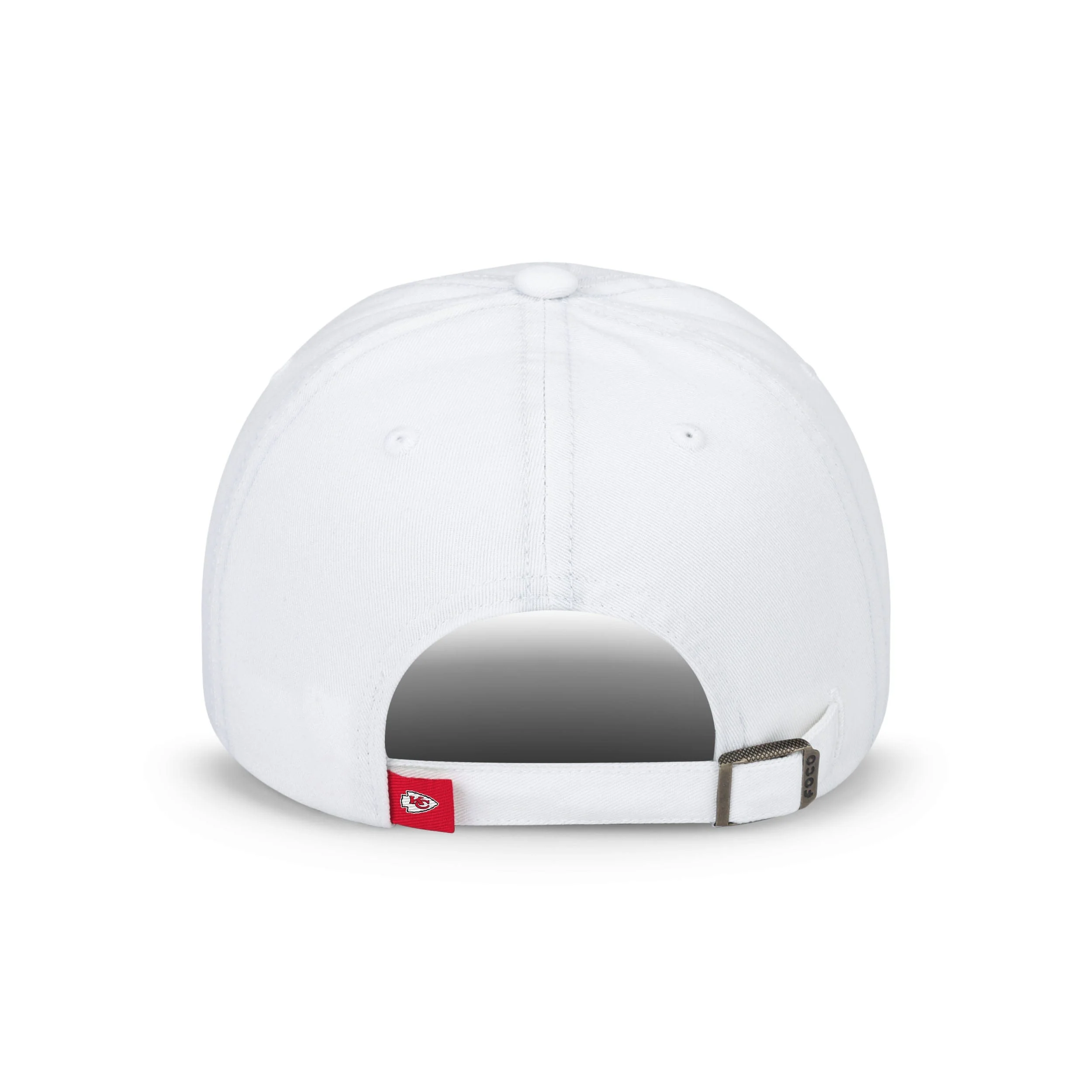 Kansas City Chiefs NFL White Primary Logo Casual Cap - Image 3
