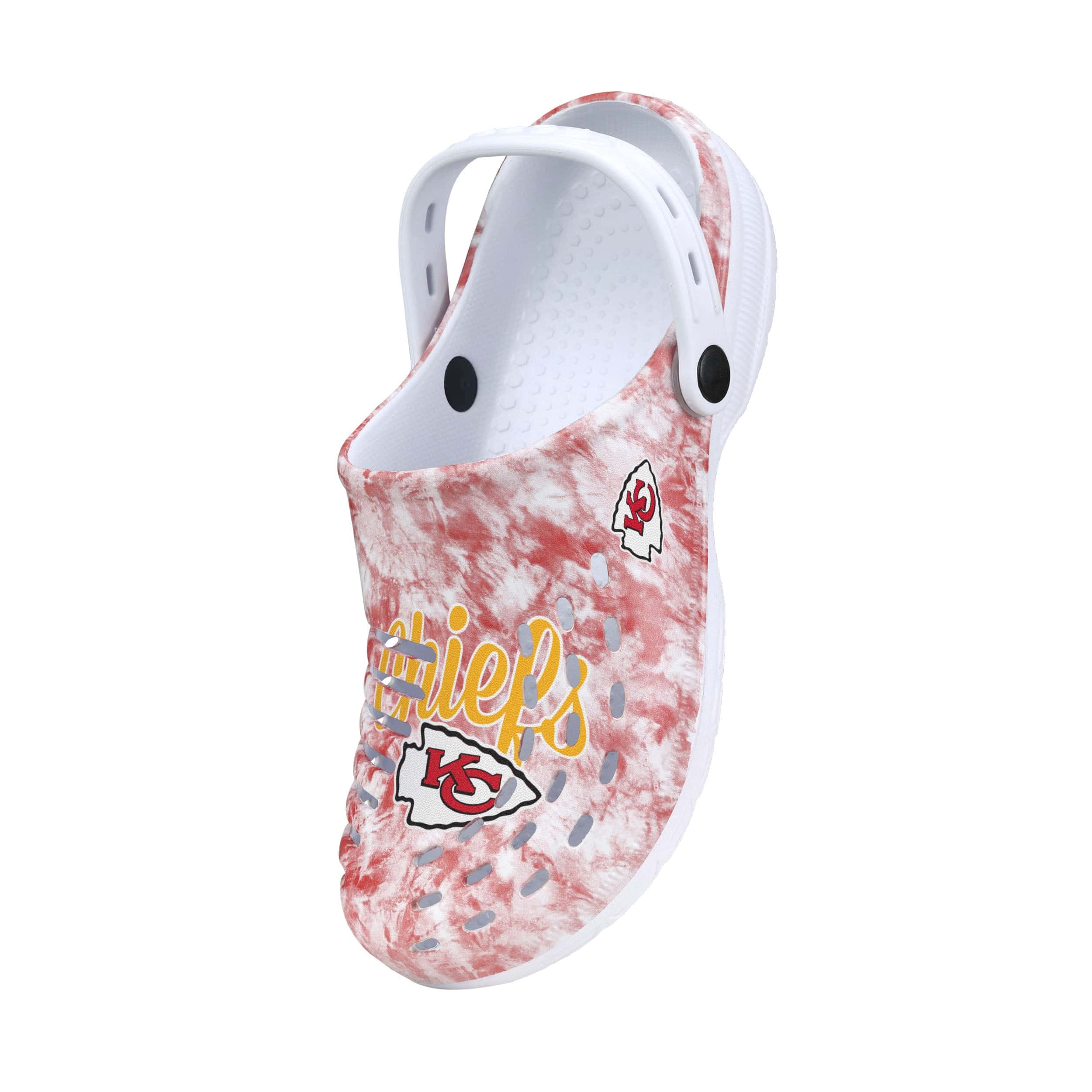 Kansas City Chiefs NFL Womens Cloudie Clog With Strap - Image 3