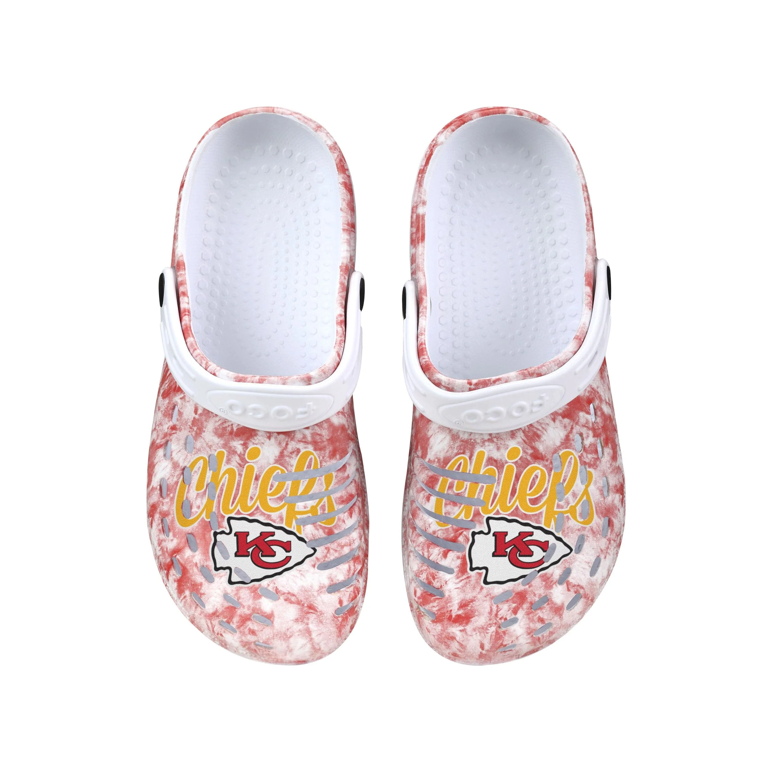 Kansas City Chiefs NFL Womens Cloudie Clog With Strap - Image 4