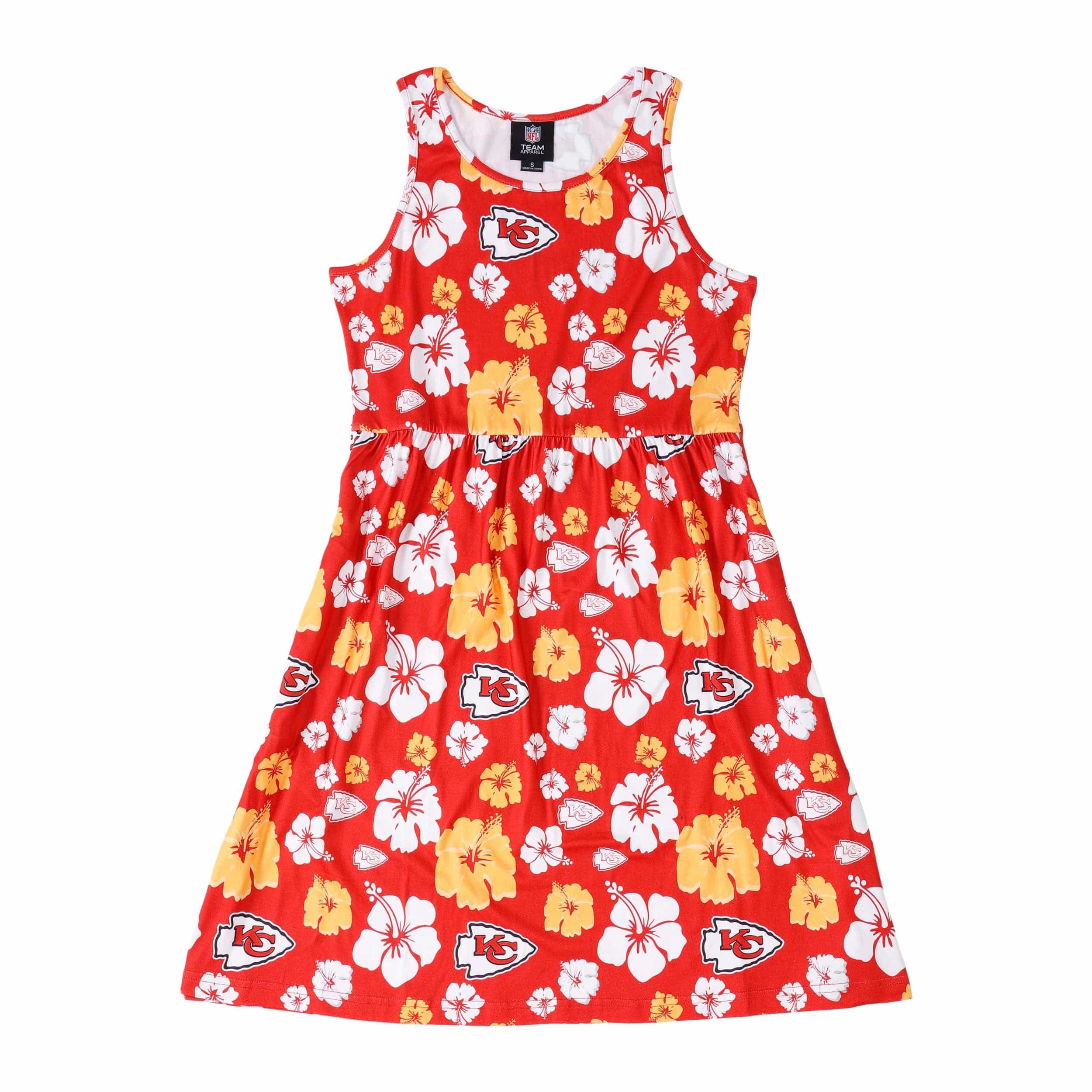 Kansas City Chiefs NFL Womens Fan Favorite Floral Sundress - Image 4