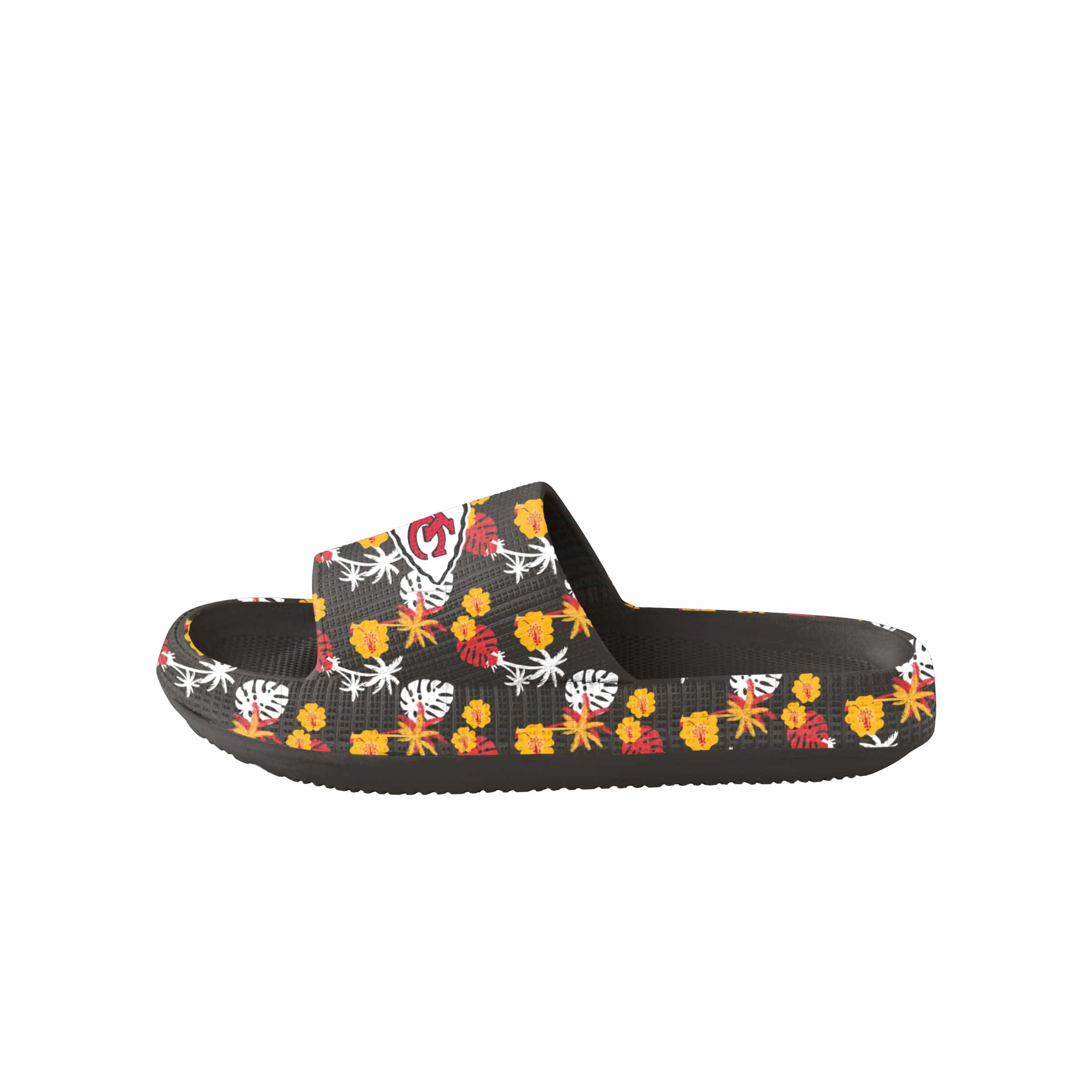 Kansas City Chiefs NFL Womens Floral Pillow Slide - Image 4