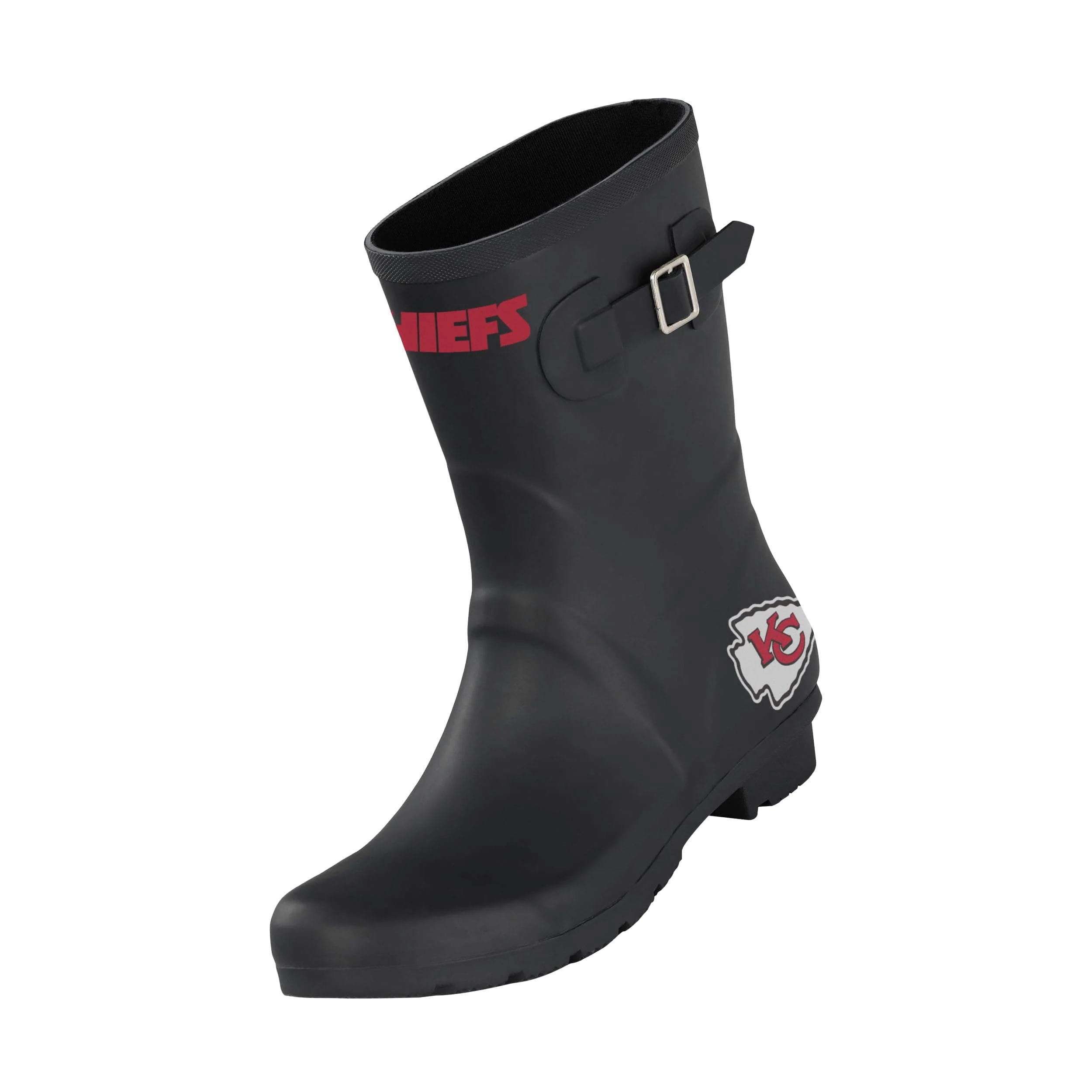 Kansas City Chiefs NFL Womens Storm Ready Rain Boots - Image 2