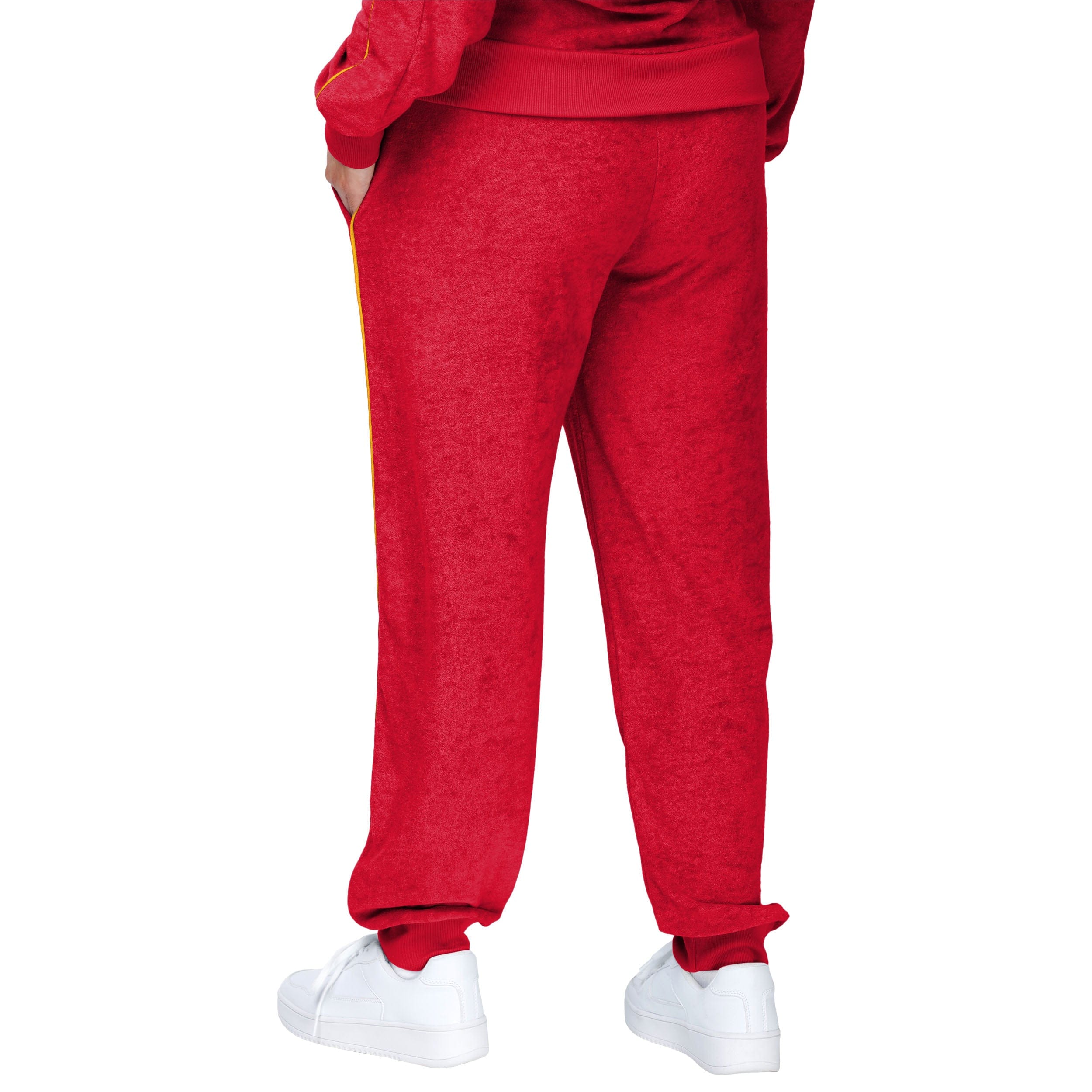 Kansas City Chiefs NFL Womens Terry Knit Joggers - Image 2