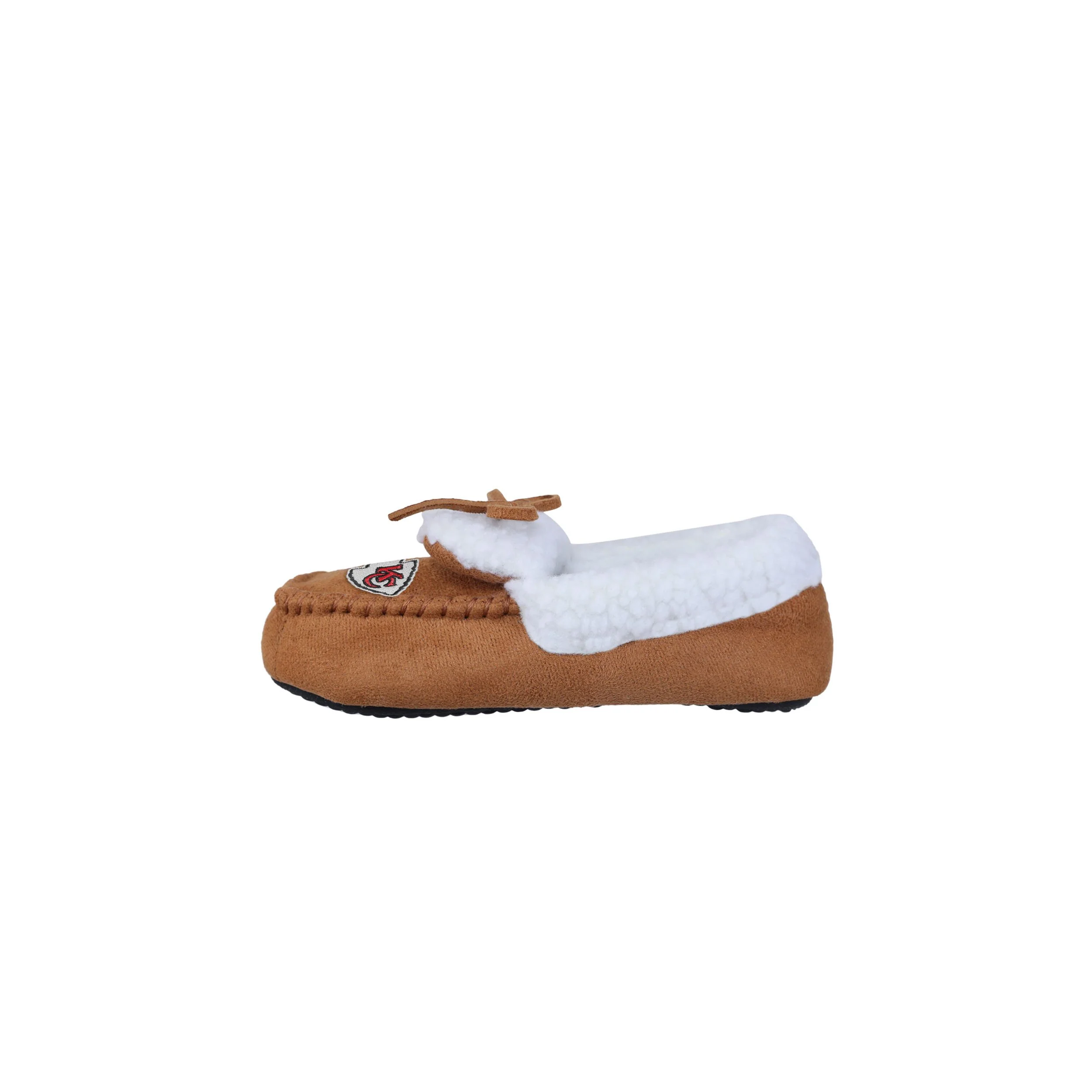 Kansas City Chiefs NFL Youth Moccasin Slippers - Image 2