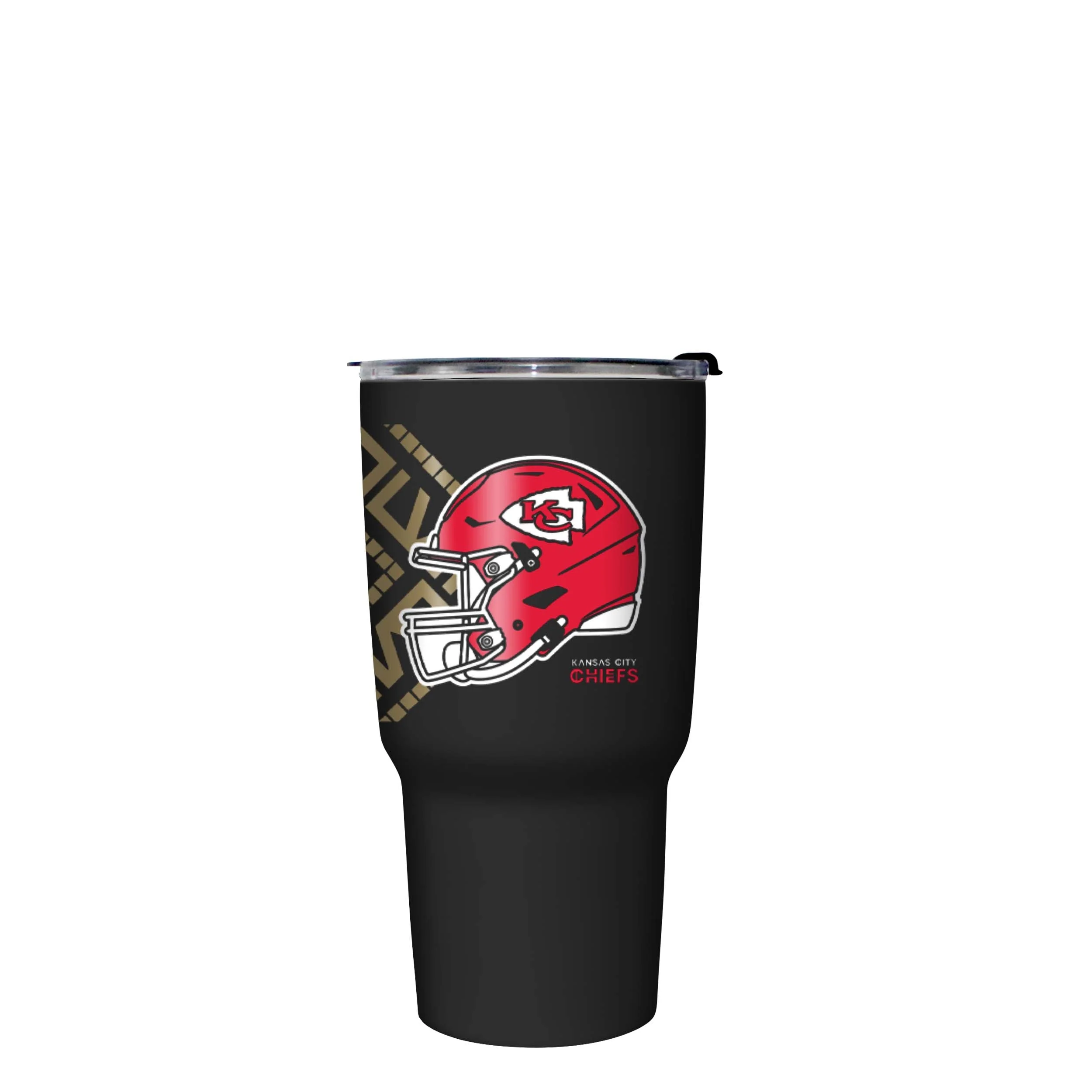 Kansas City Chiefs vs San Francisco 49ers NFL Super Bowl LVIII Black 27 oz Stainless Steel Tumbler - Image 2