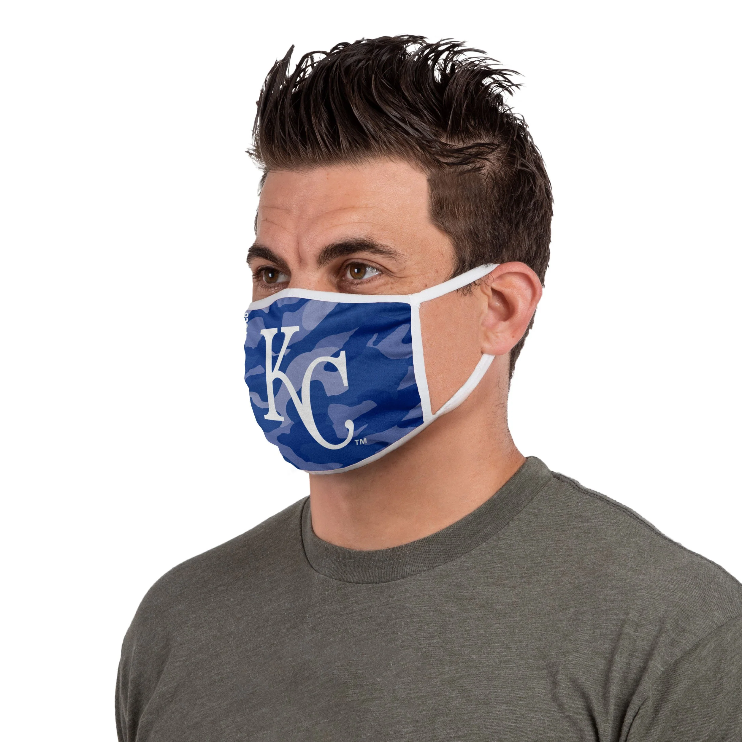 Kansas City Royals MLB Clutch 2 Pack Face Cover - Image 3