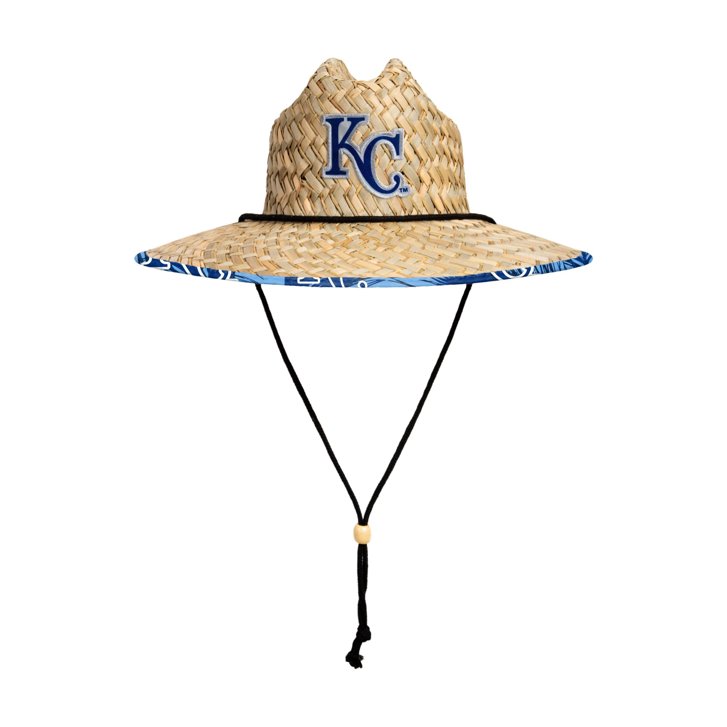 Kansas City Royals MLB Floral Straw Hat - Image 3
