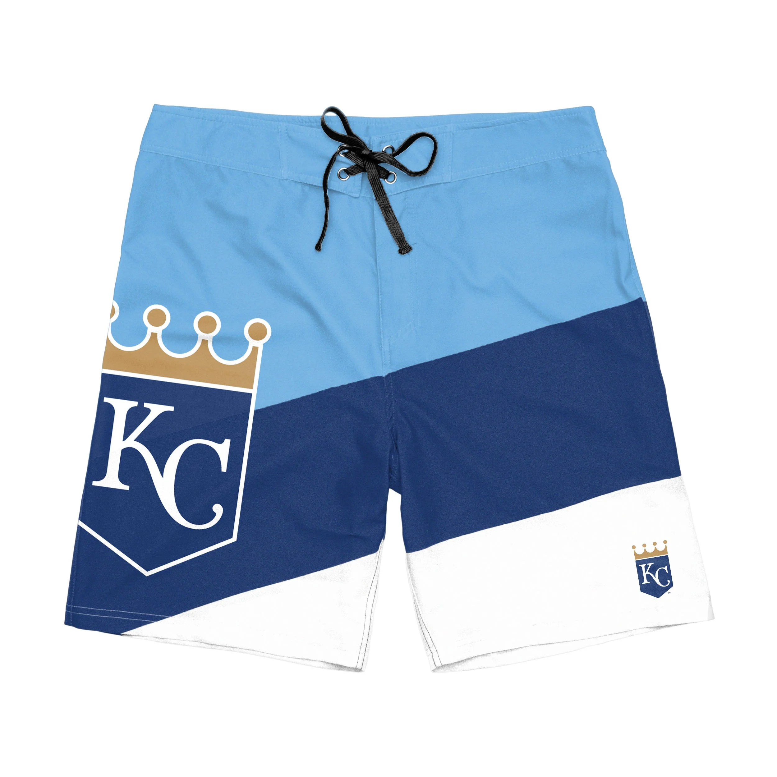Kansas City Royals MLB Mens Color Dive Boardshorts - Image 3