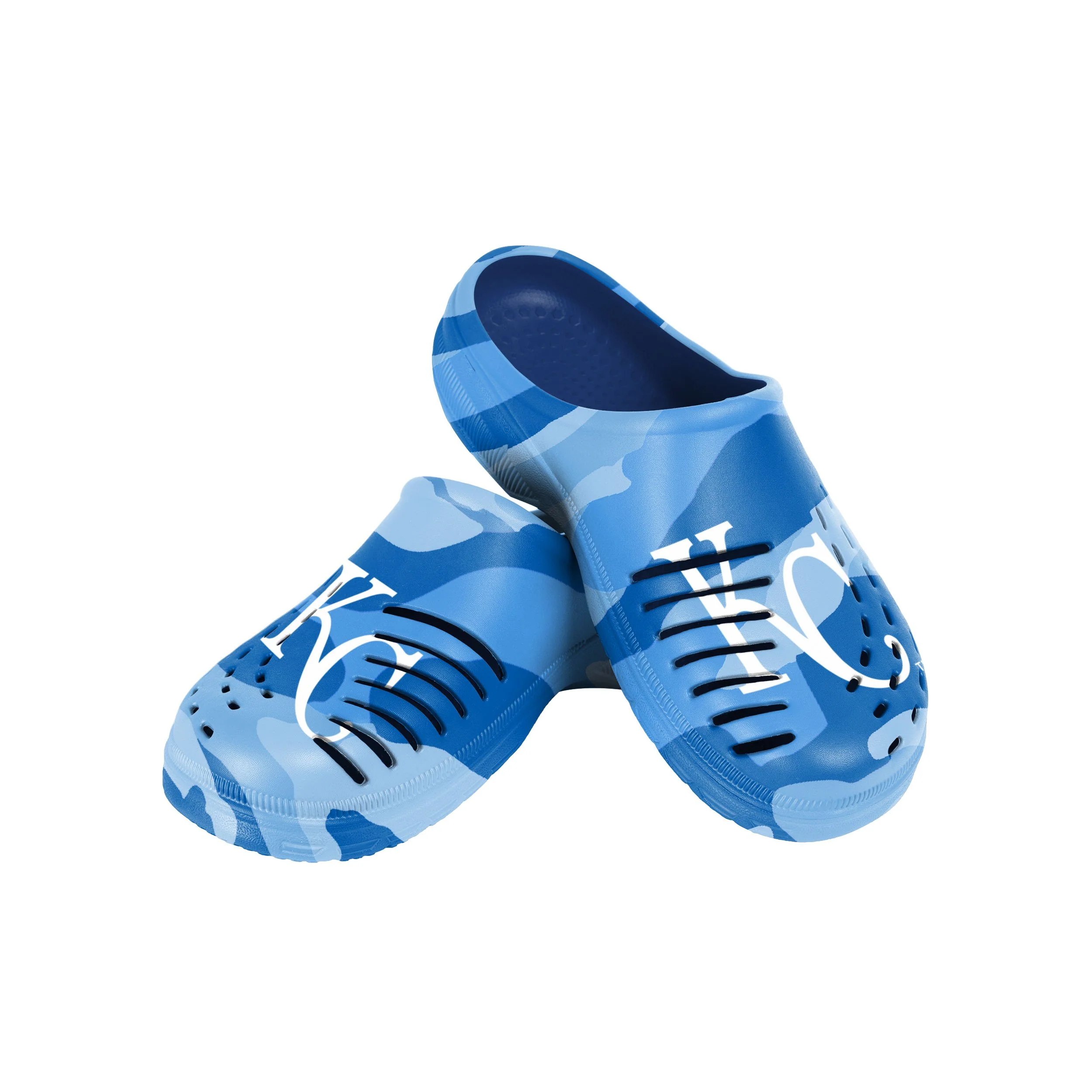 Kansas City Royals MLB Mens Tonal Camo Clog