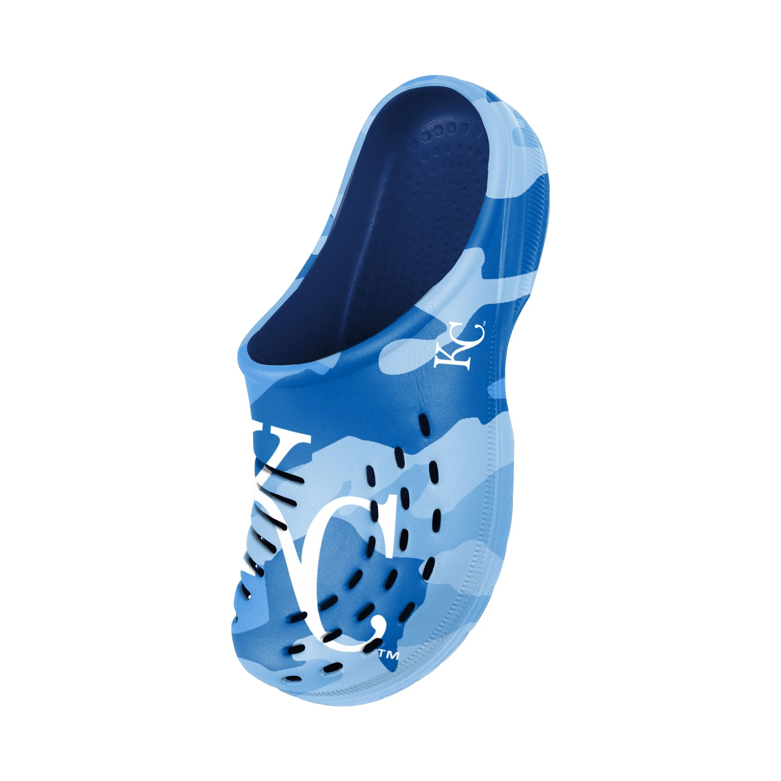 Kansas City Royals MLB Mens Tonal Camo Clog - Image 3