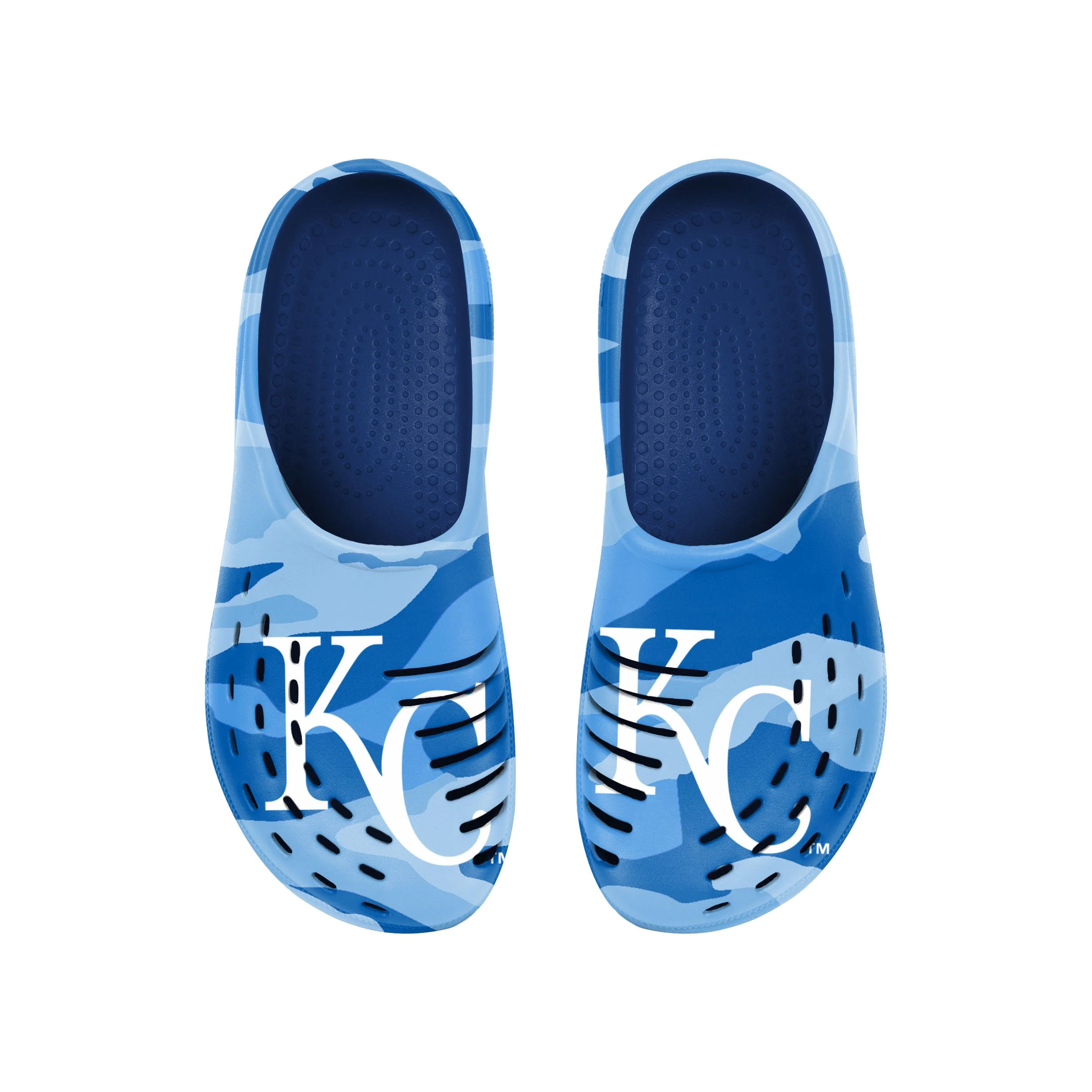 Kansas City Royals MLB Mens Tonal Camo Clog - Image 4