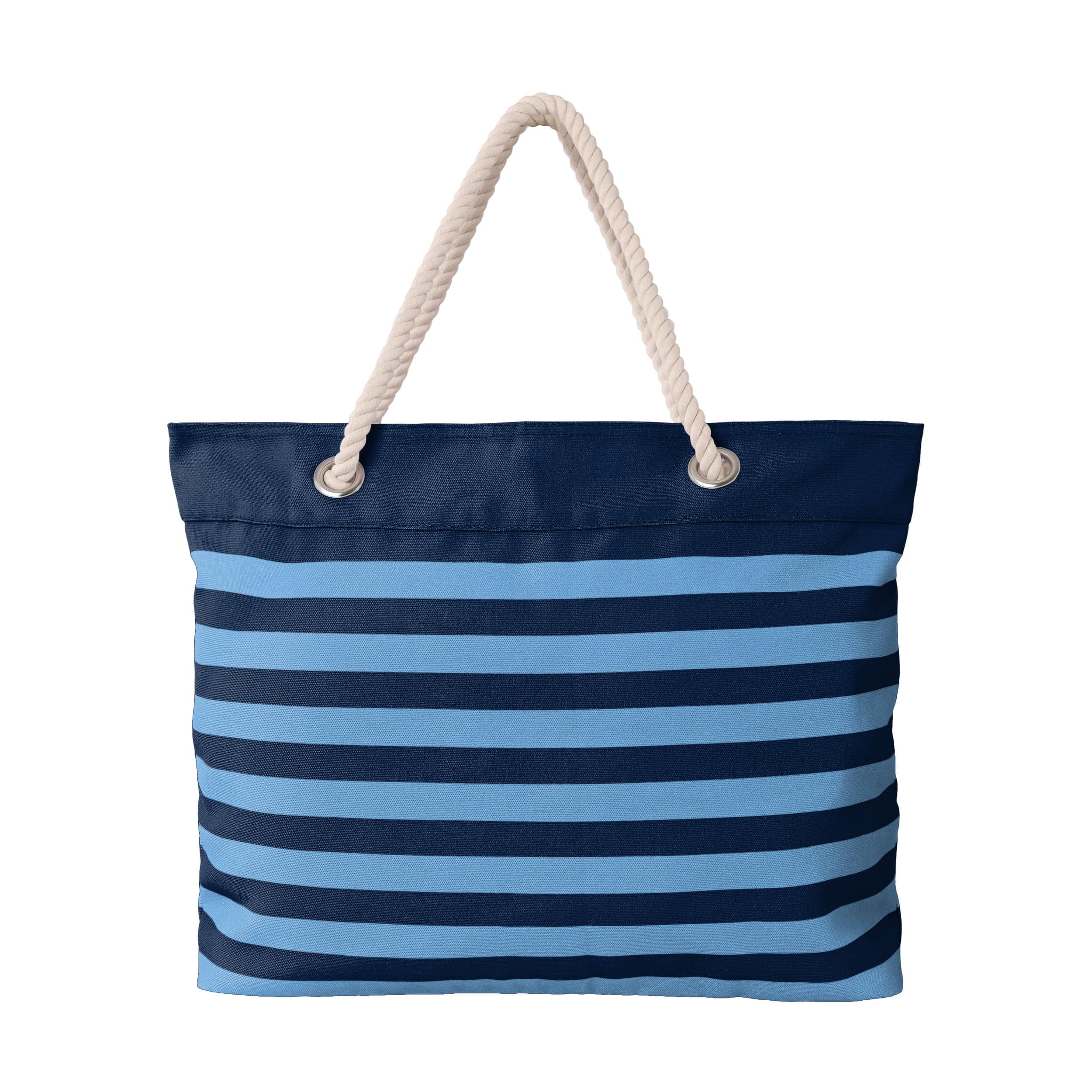 Kansas City Royals MLB Nautical Stripe Tote Bag - Image 3