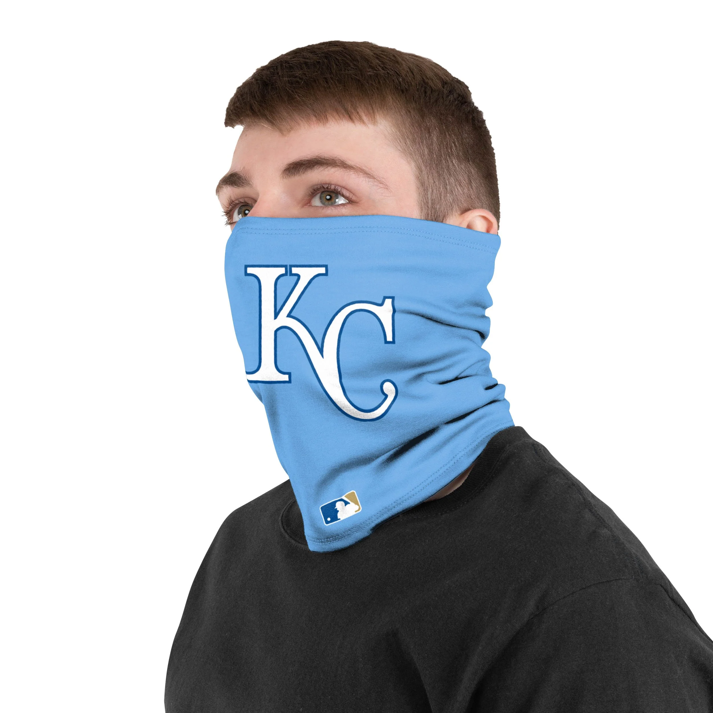 Kansas City Royals MLB On-Field Powder Blue UV Gaiter Scarf - Image 3