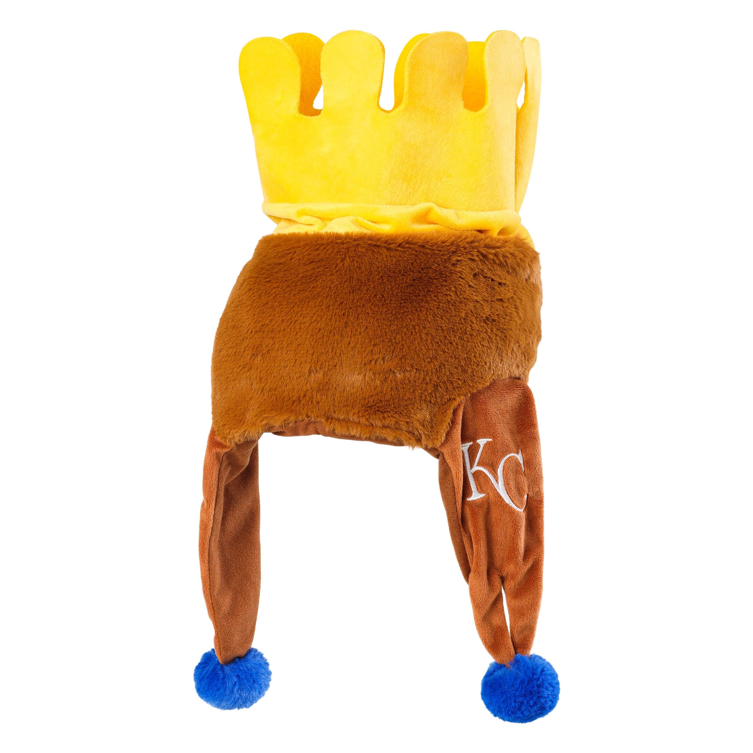 Kansas City Royals MLB Sluggerrr Mascot Plush Hat - Image 2